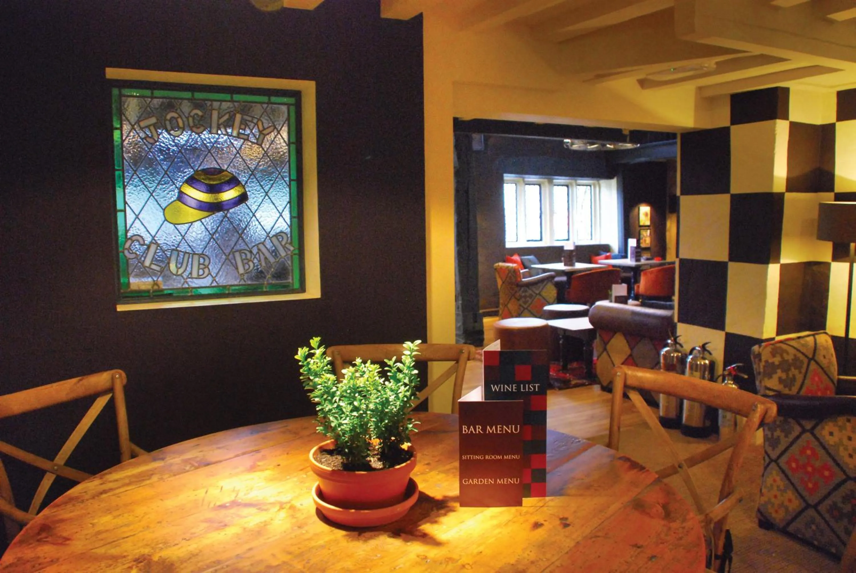 Communal lounge/ TV room in The Broadway Hotel