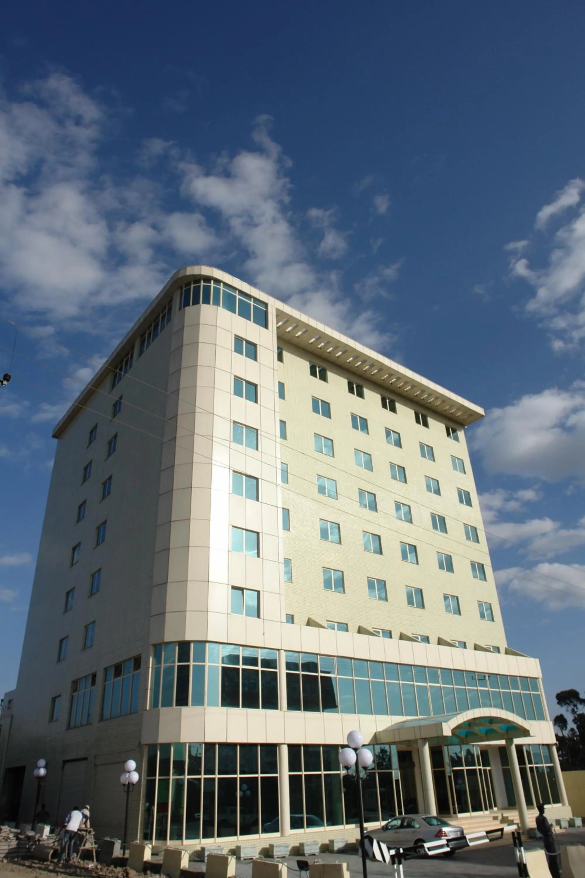 Property building in Dreamliner Hotel