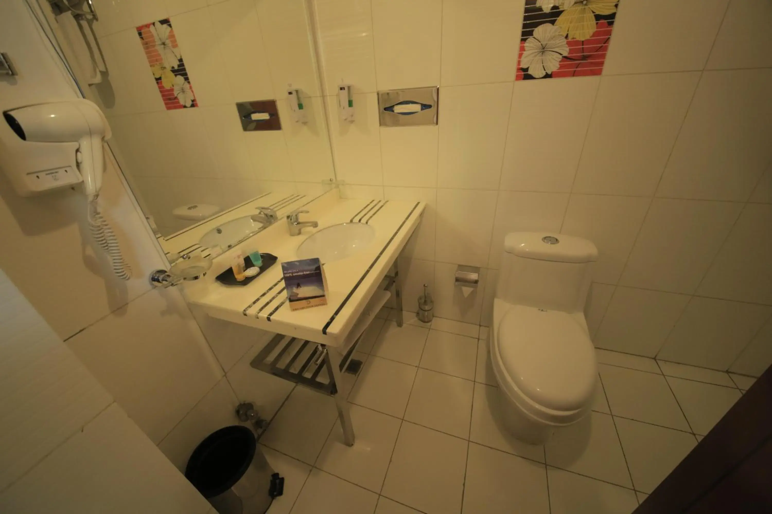 Bathroom in Dreamliner Hotel Bathroom in Dreamliner Hotel