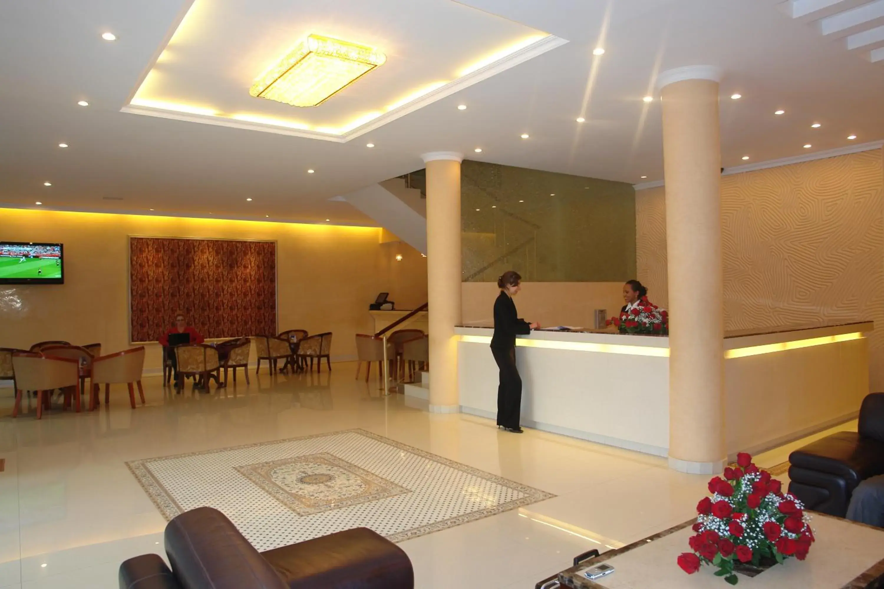 Lobby or reception in Dreamliner Hotel Lobby or reception in Dreamliner Hotel