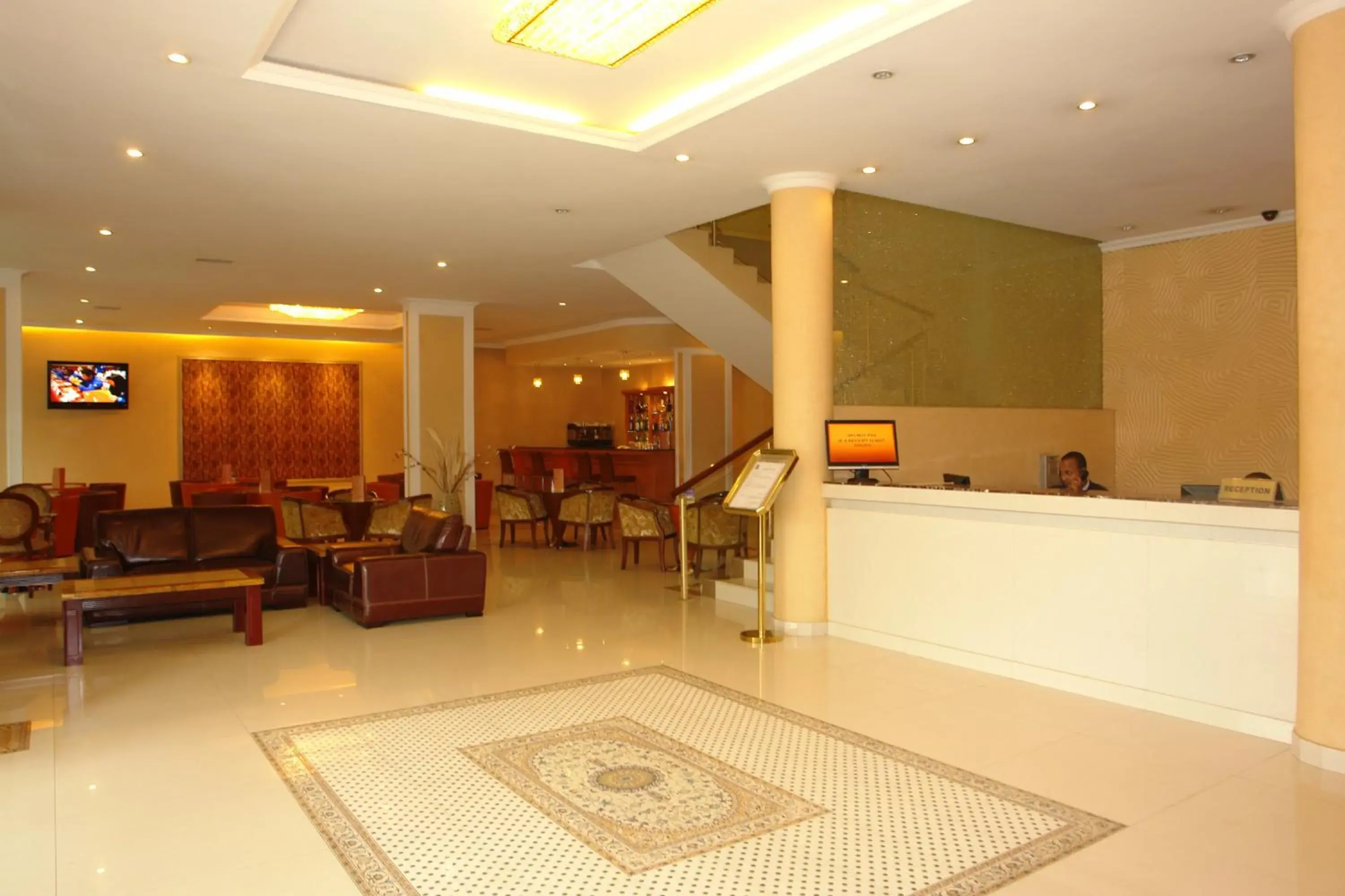 Lobby or reception in Dreamliner Hotel Lobby or reception in Dreamliner Hotel