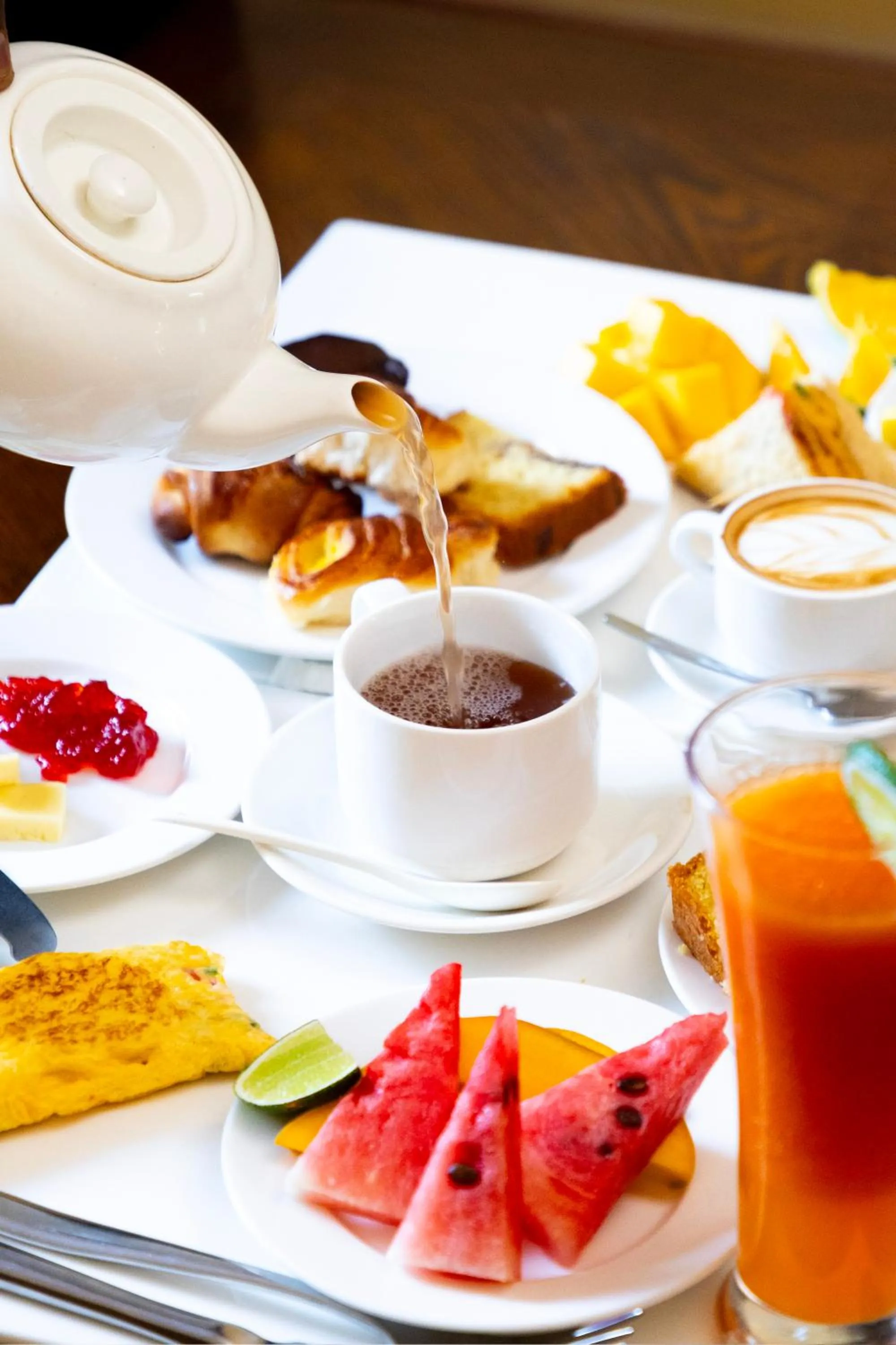 Breakfast in Dreamliner Hotel