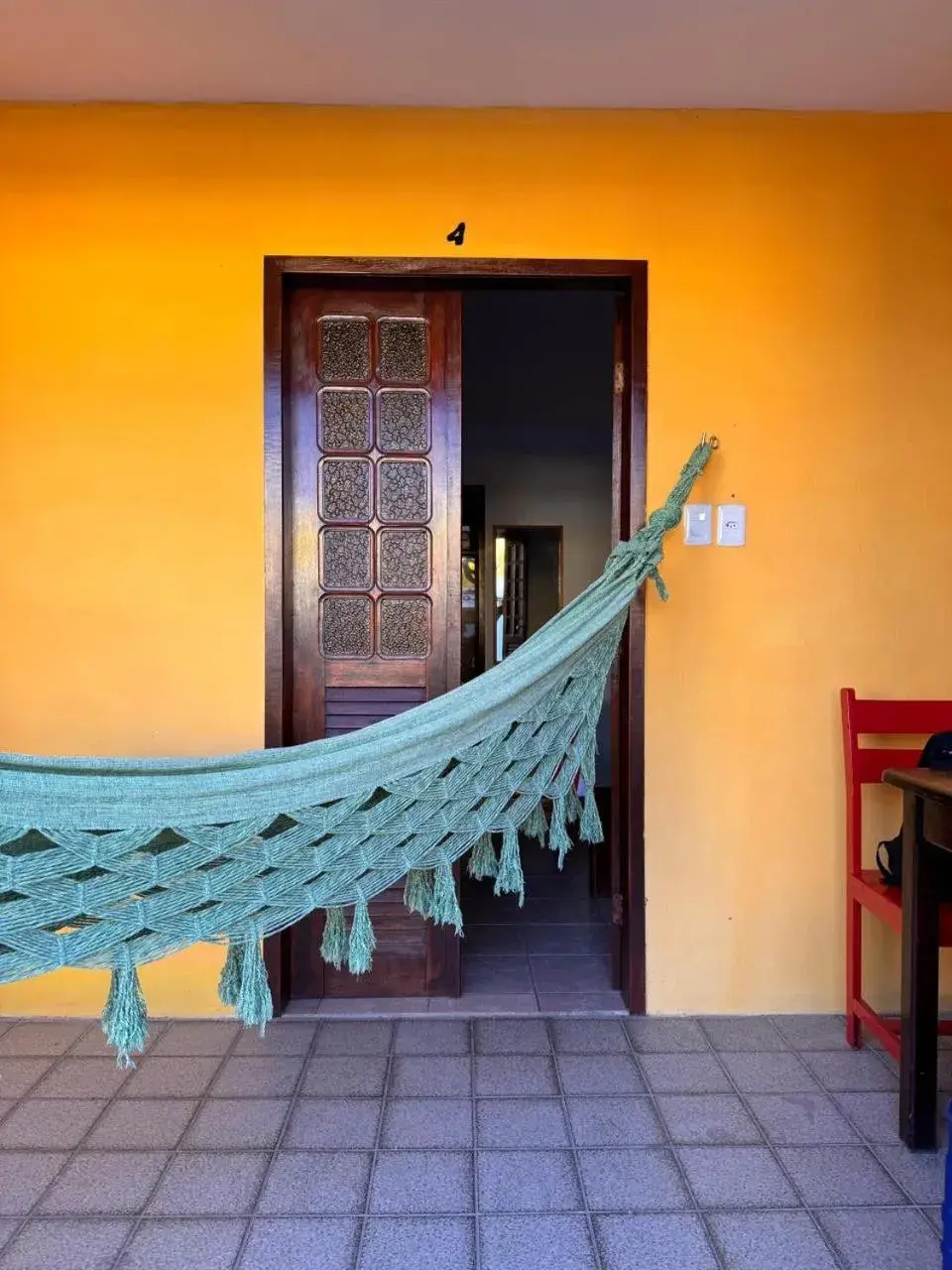 Double Room with Balcony in Pousada Flor de Porto Double Room with Balcony in Pousada Flor de Porto