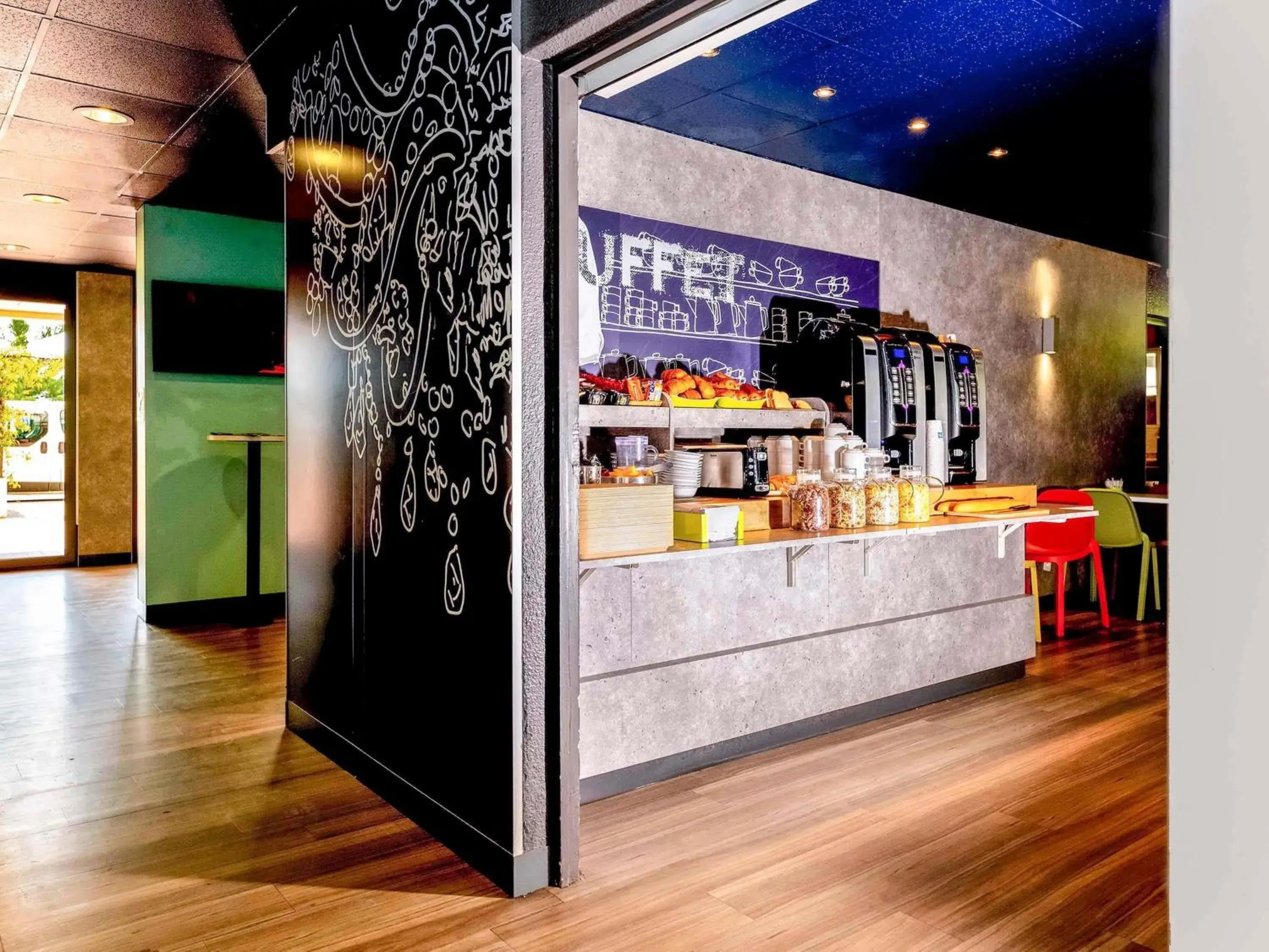 Breakfast in ibis budget Menton Bord de Mer Breakfast in ibis budget Menton Bord de Mer