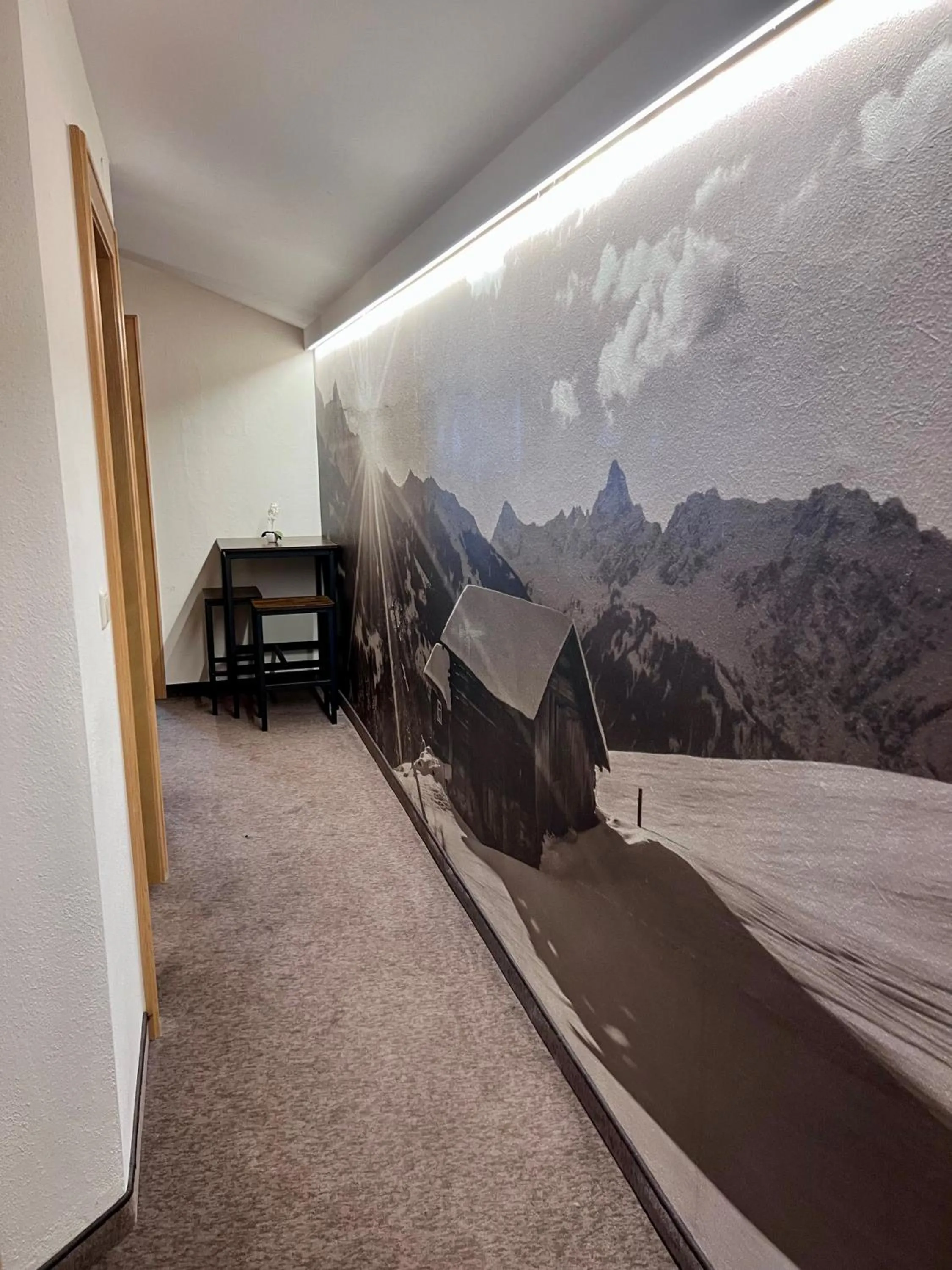 Decorative detail in Andi's Skihotel