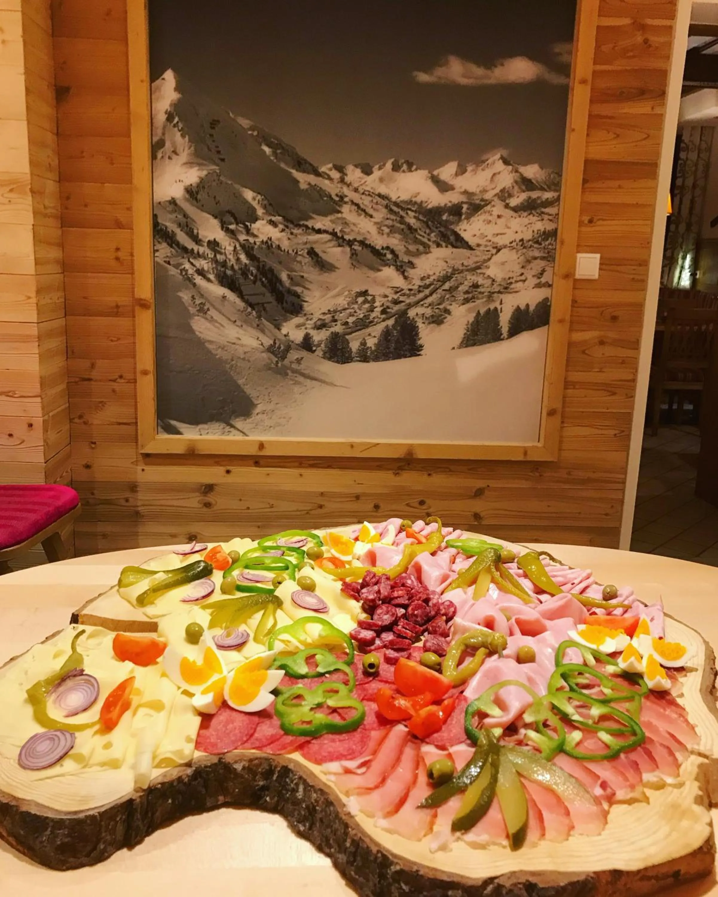 Dinner in Andi's Skihotel