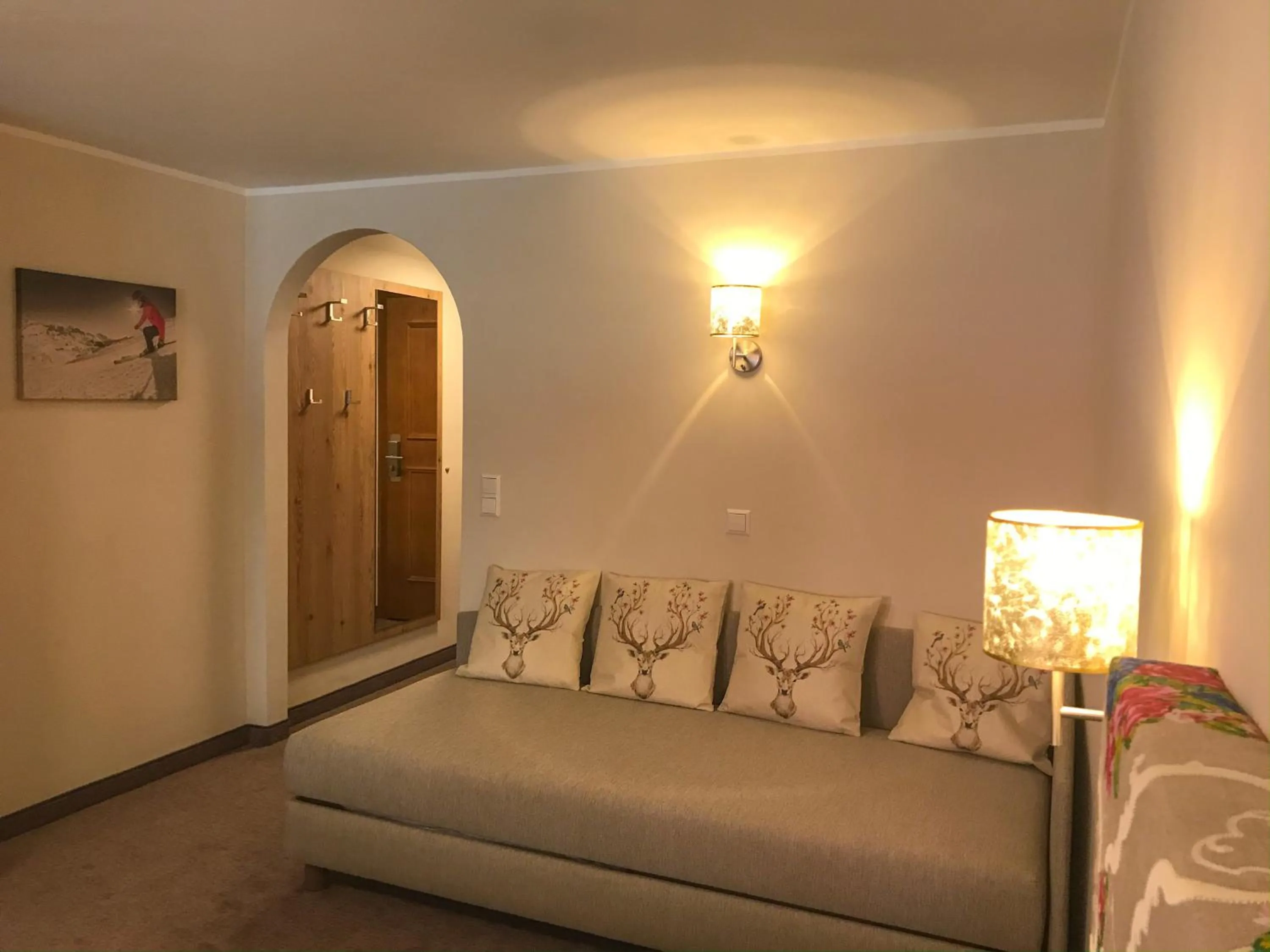 Living room in Andi's Skihotel