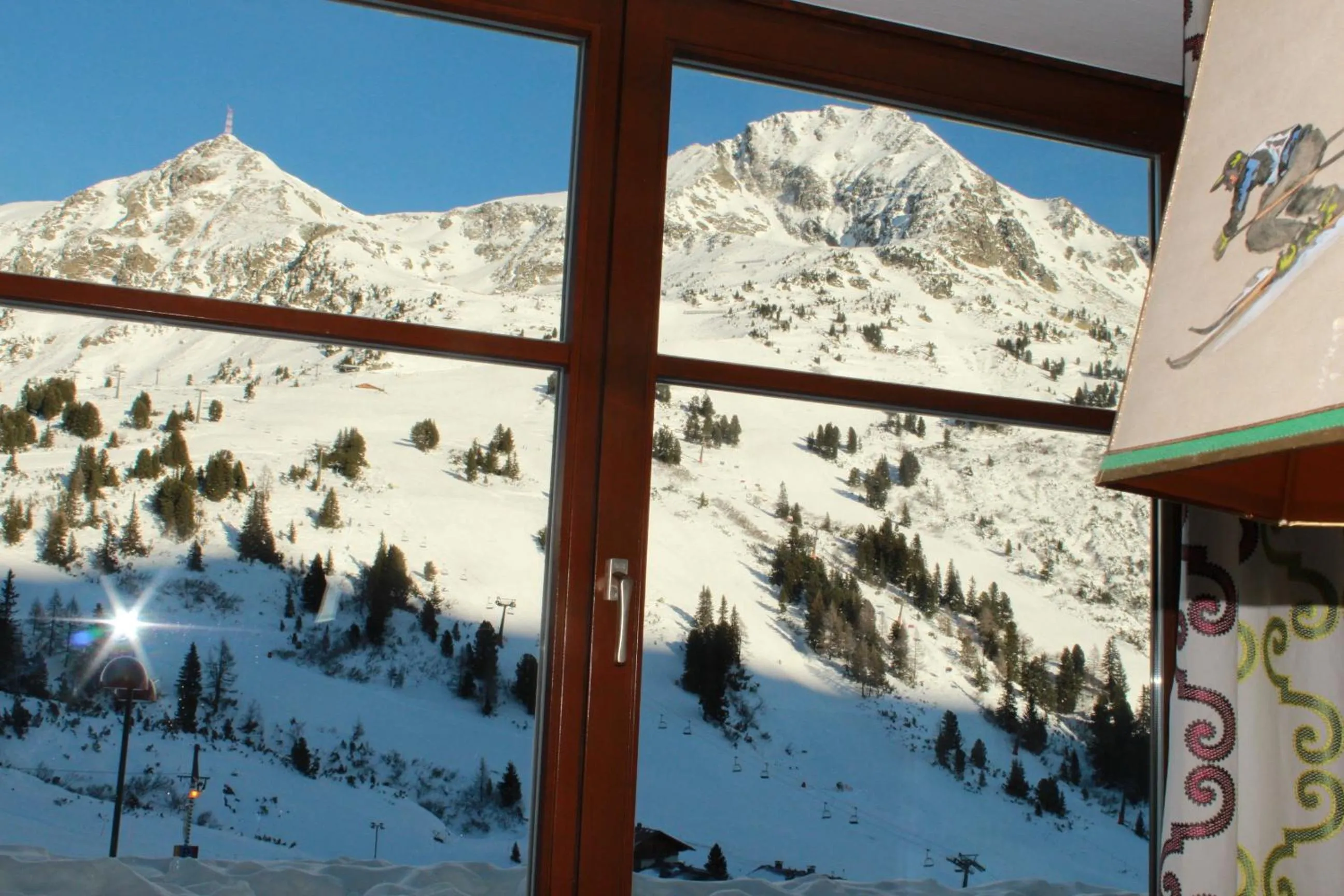 View (from property/room) in Andi's Skihotel