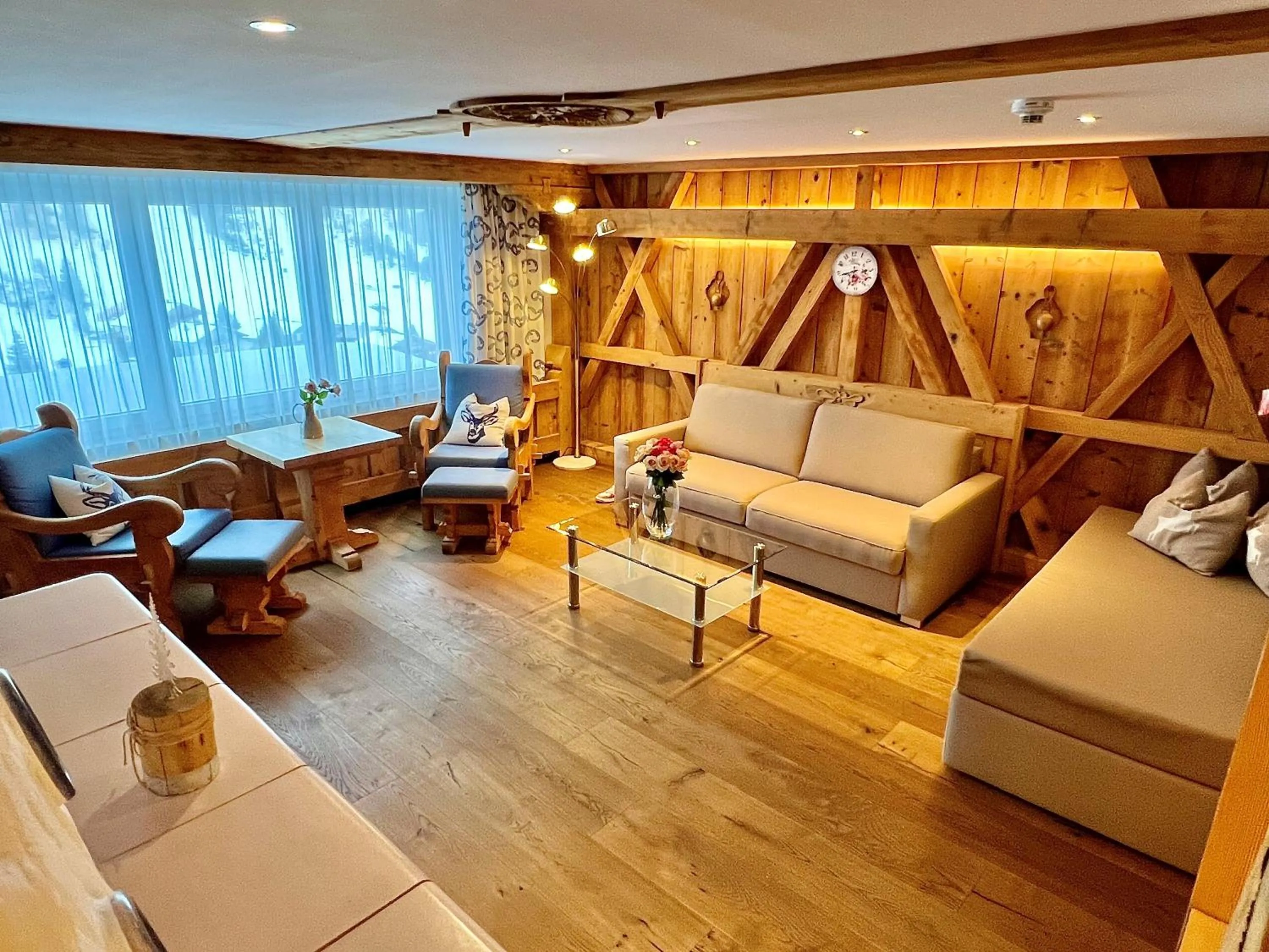 Living room in Andi's Skihotel