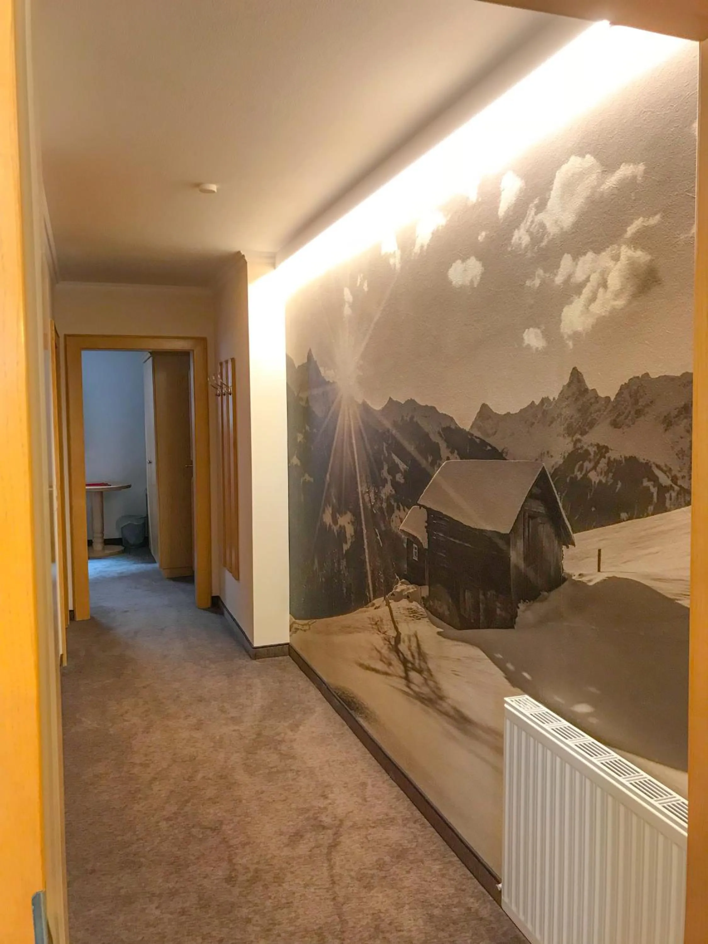 Decorative detail in Andi's Skihotel