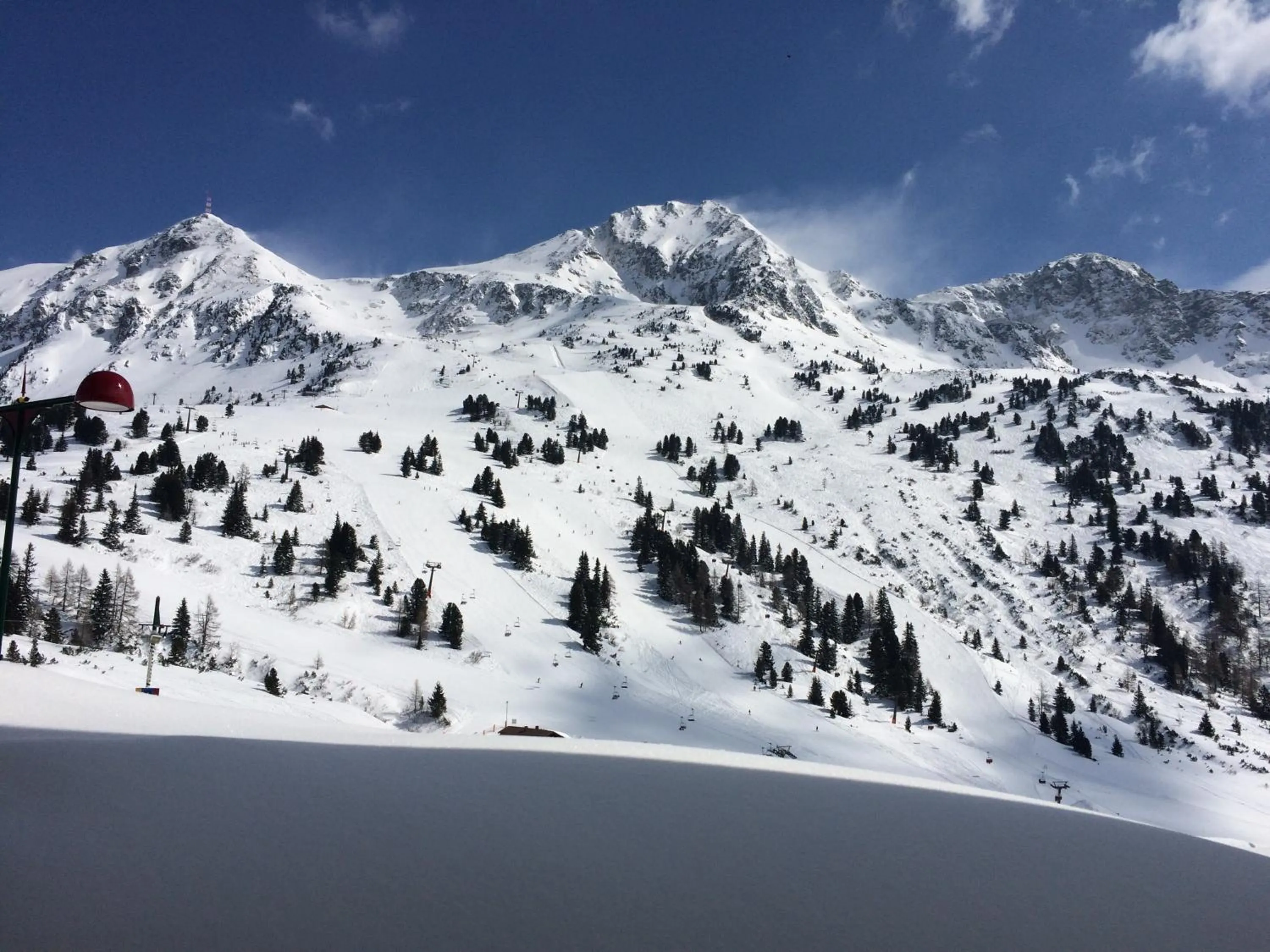 Mountain view in Andi's Skihotel