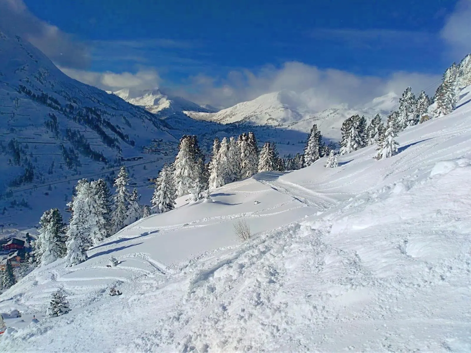 Natural landscape in Andi's Skihotel
