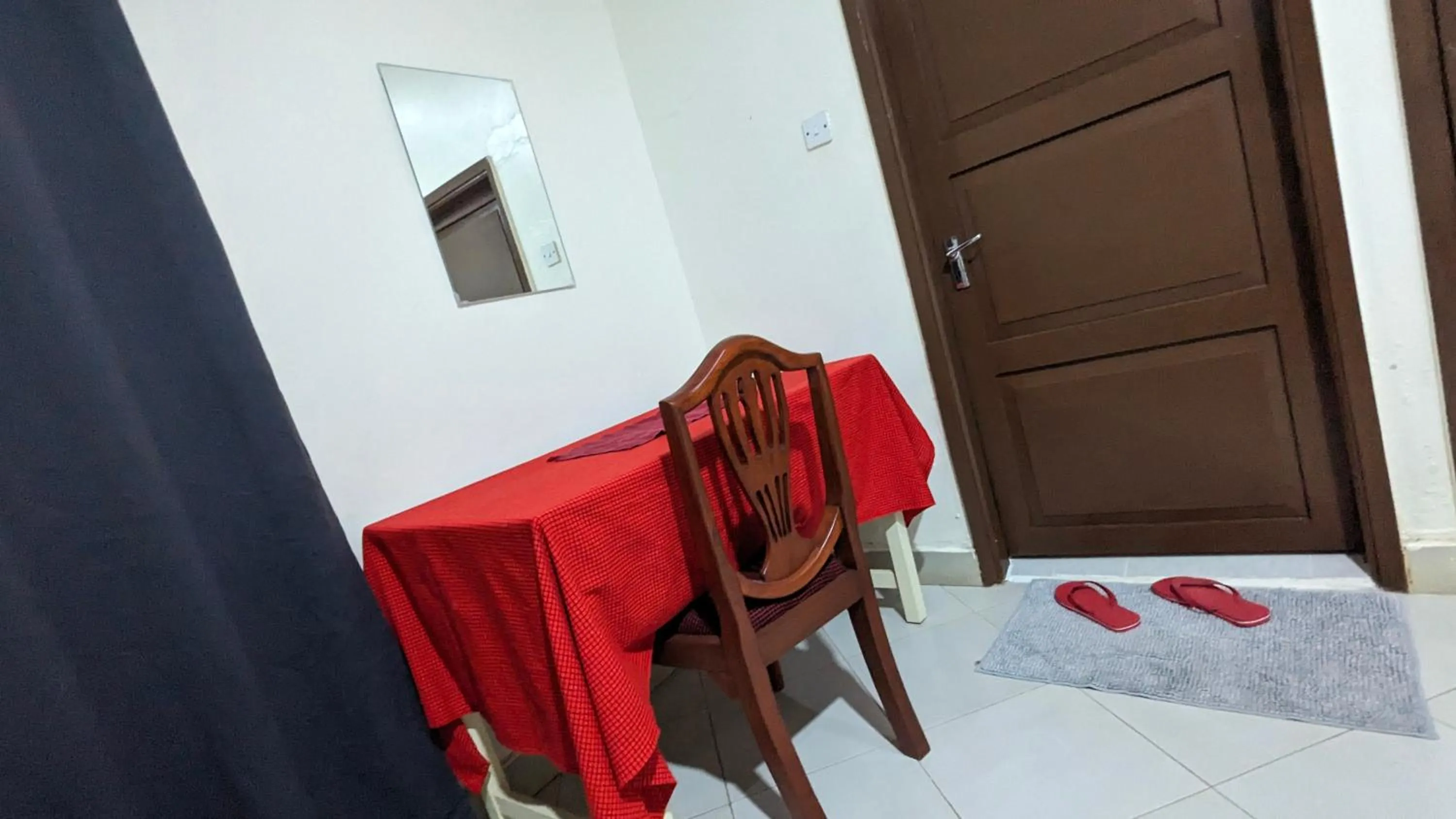 Seating area in JACARANDA HOMESTAY