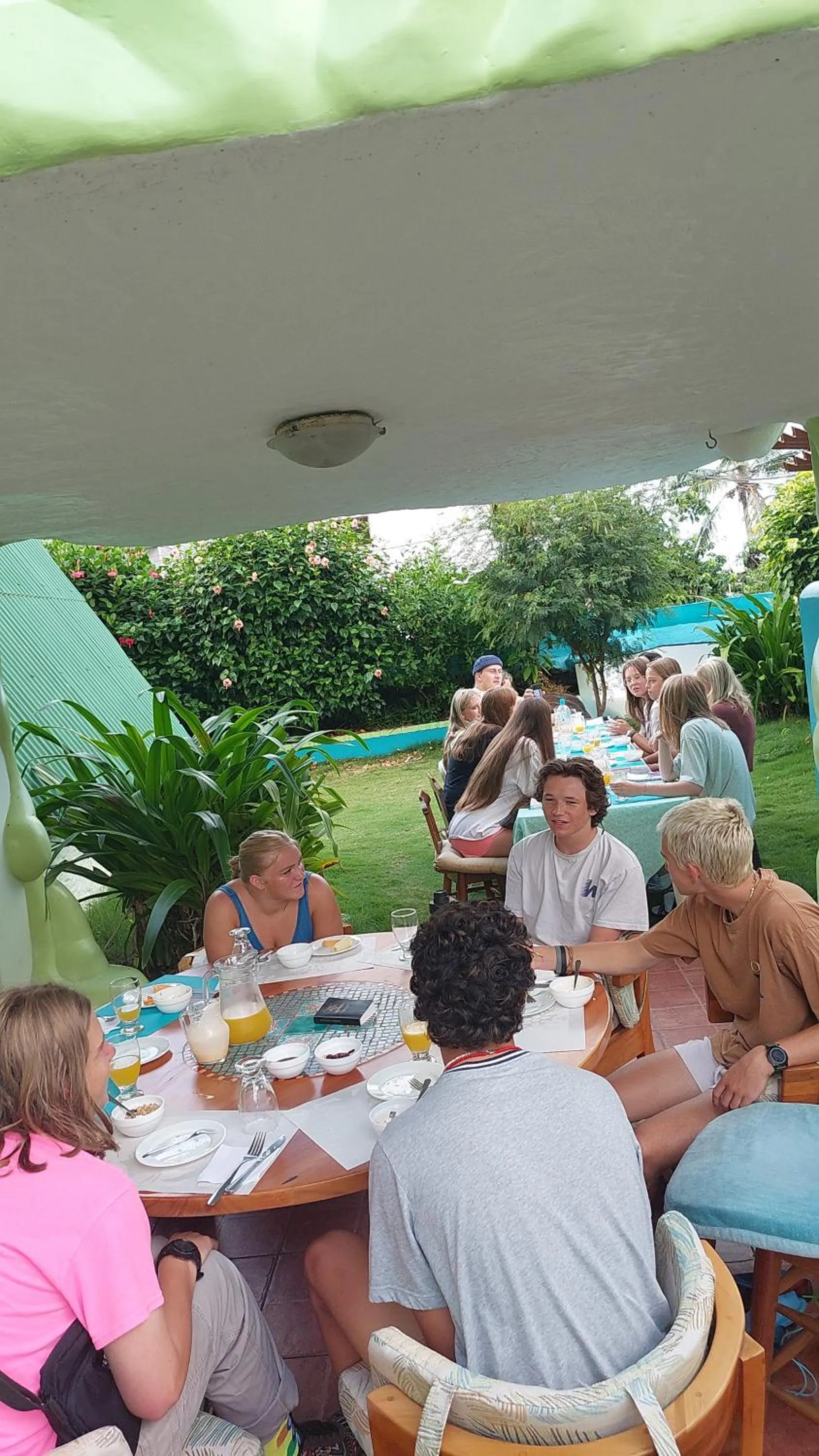Breakfast in Hostal Casa Edén