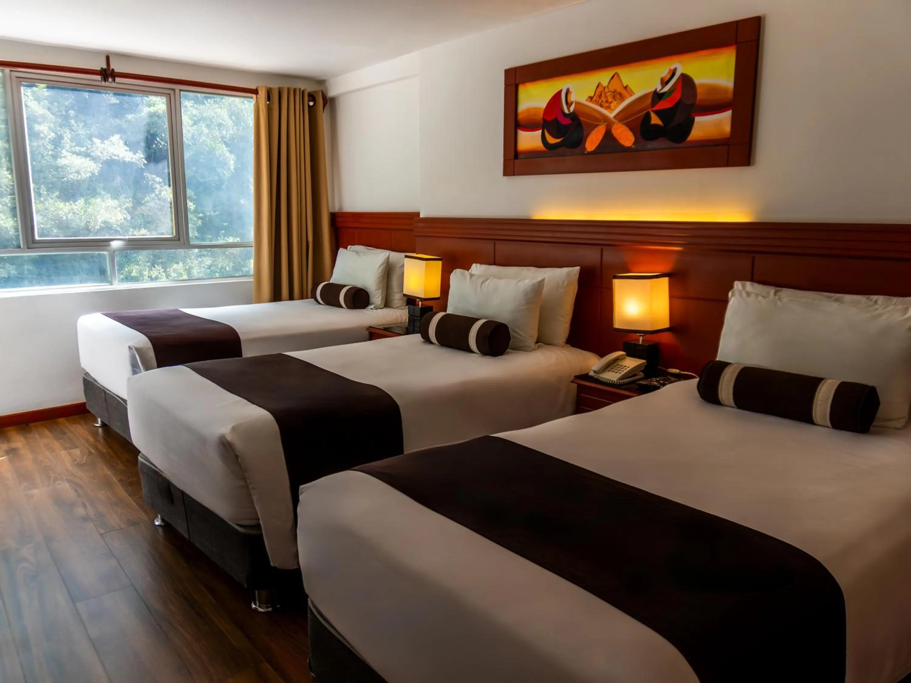 Bed in Hotel Ferré Machu Picchu