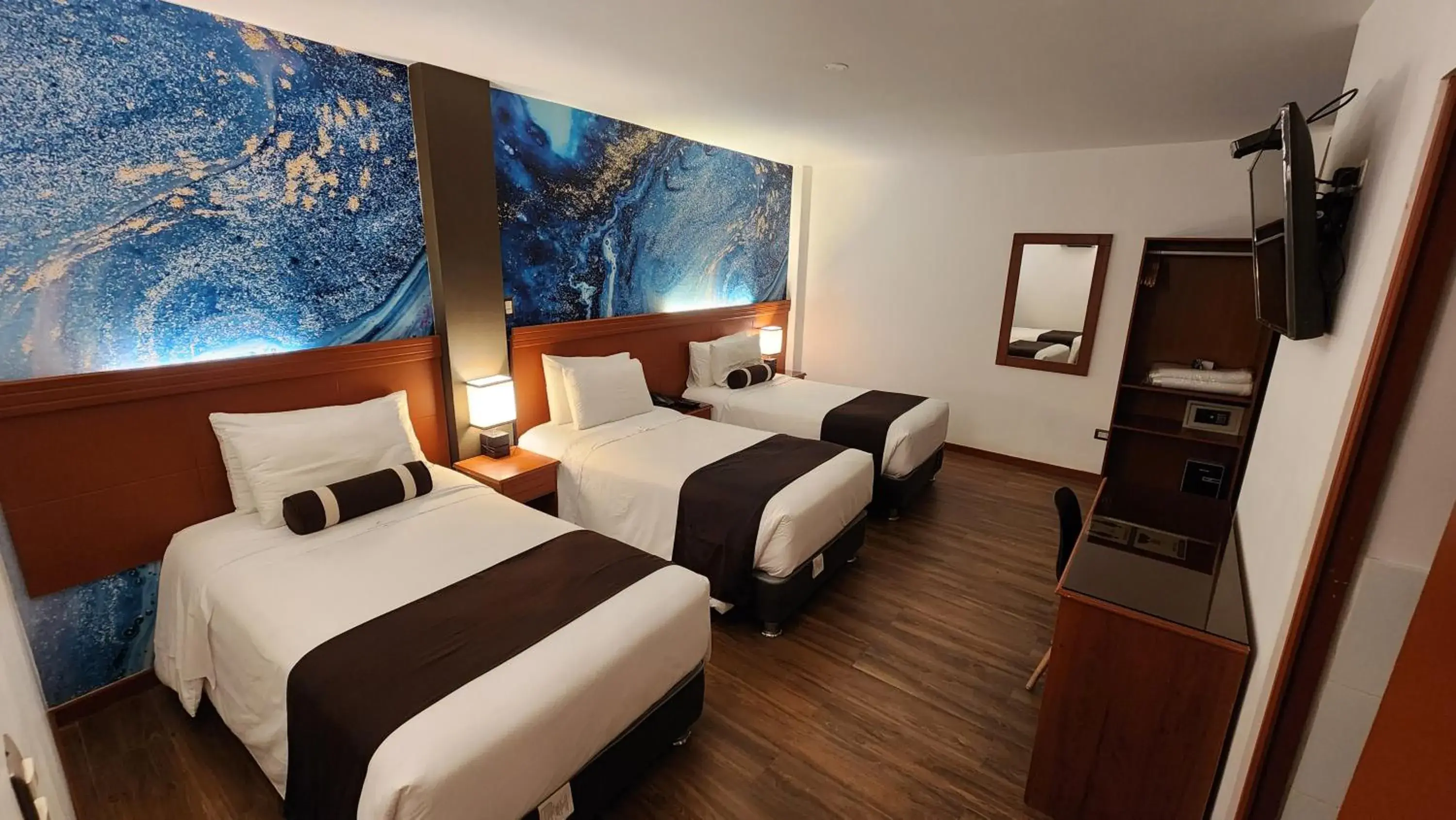 Bed in Hotel Ferré Machu Picchu Bed in Hotel Ferré Machu Picchu