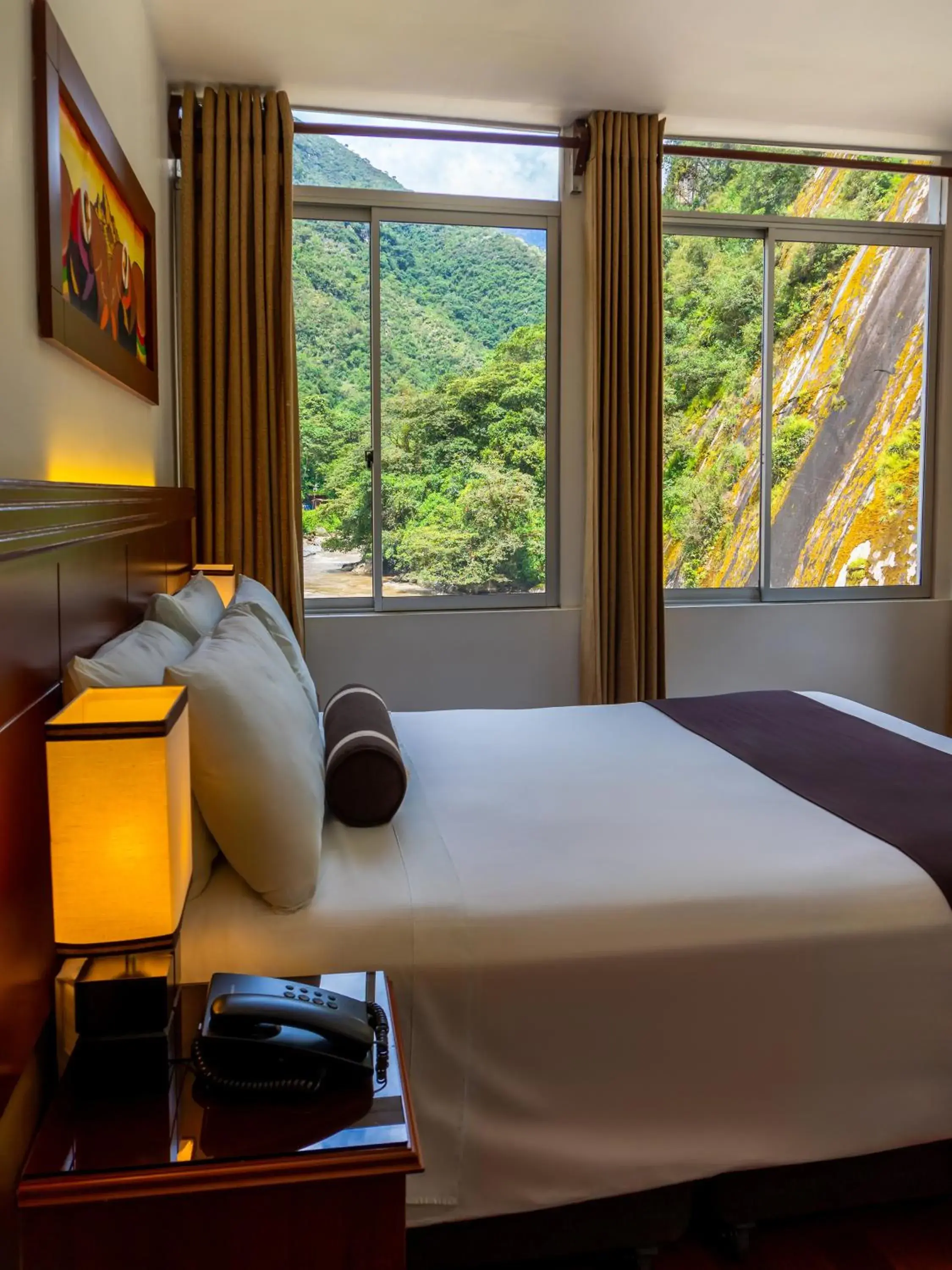 Bed in Hotel Ferré Machu Picchu Bed in Hotel Ferré Machu Picchu