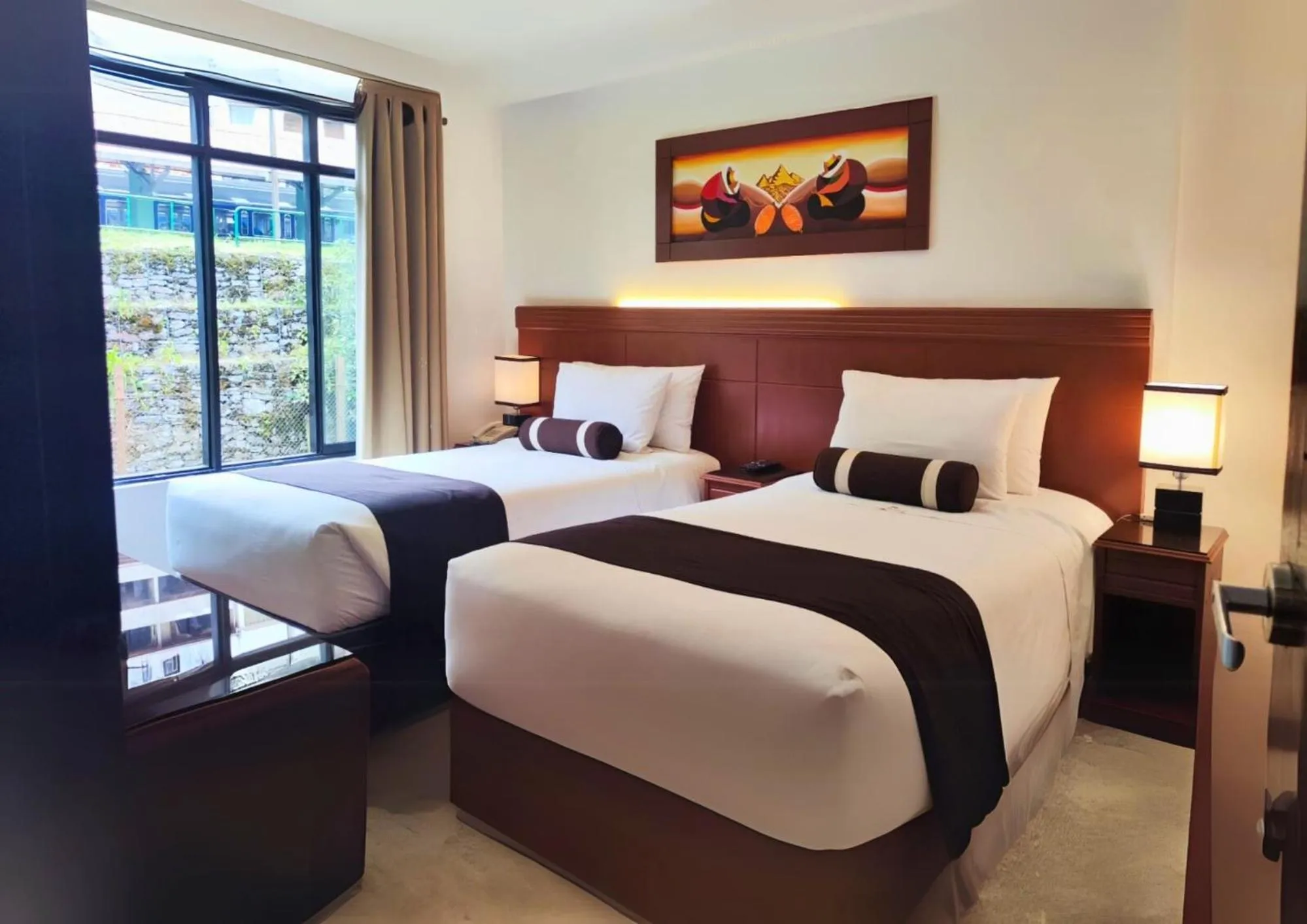 Bed in Hotel Ferré Machu Picchu