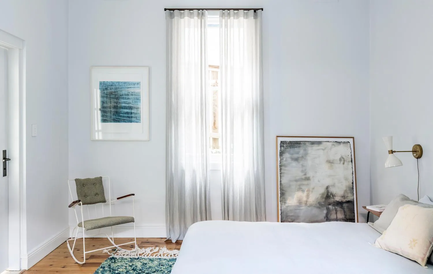 Bedroom, Bed in Bondi Beach House