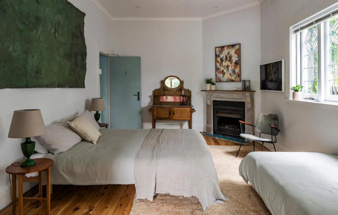 Bed in Bondi Beach House