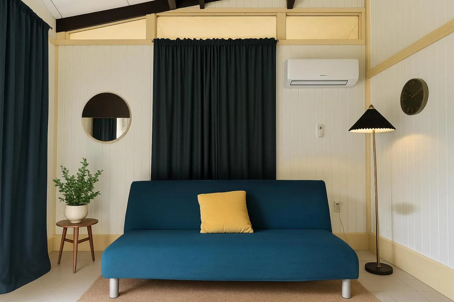 Seating area in El Oasis Hotel