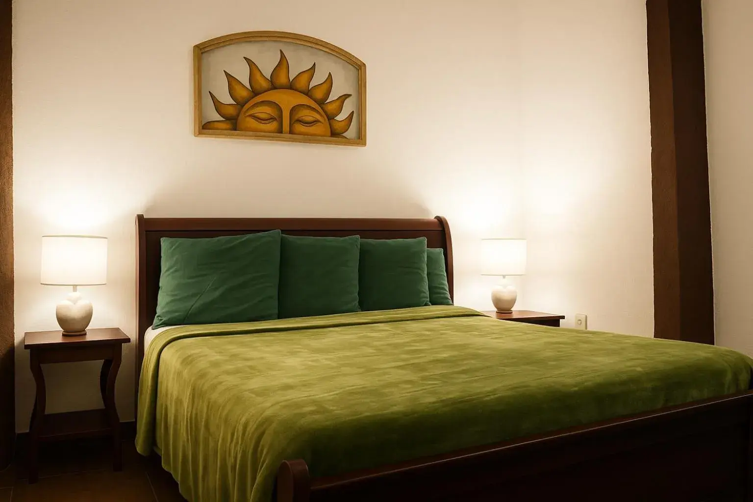 Bed in El Oasis Hotel Bed in El Oasis Hotel