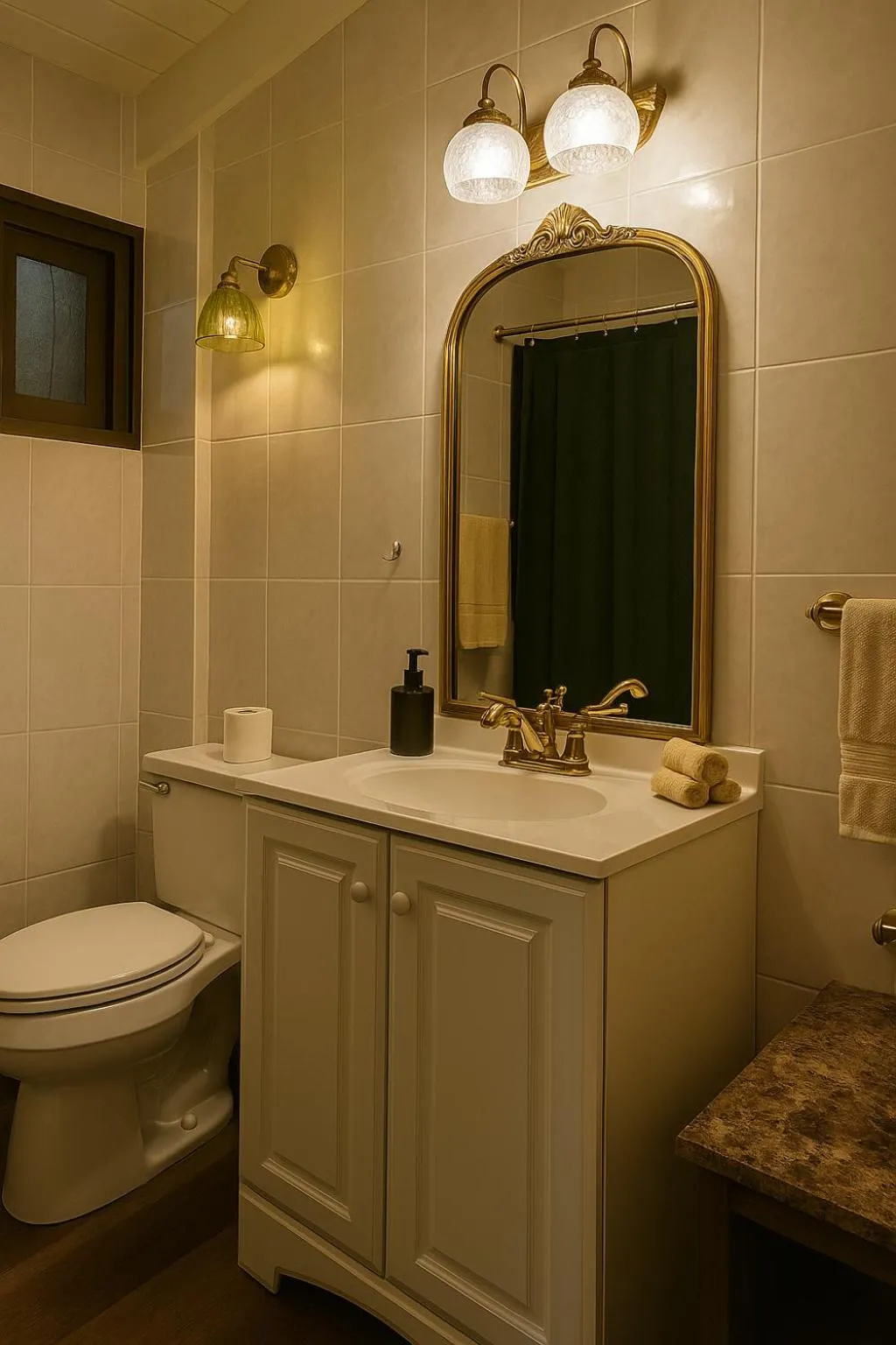 Bathroom in El Oasis Hotel