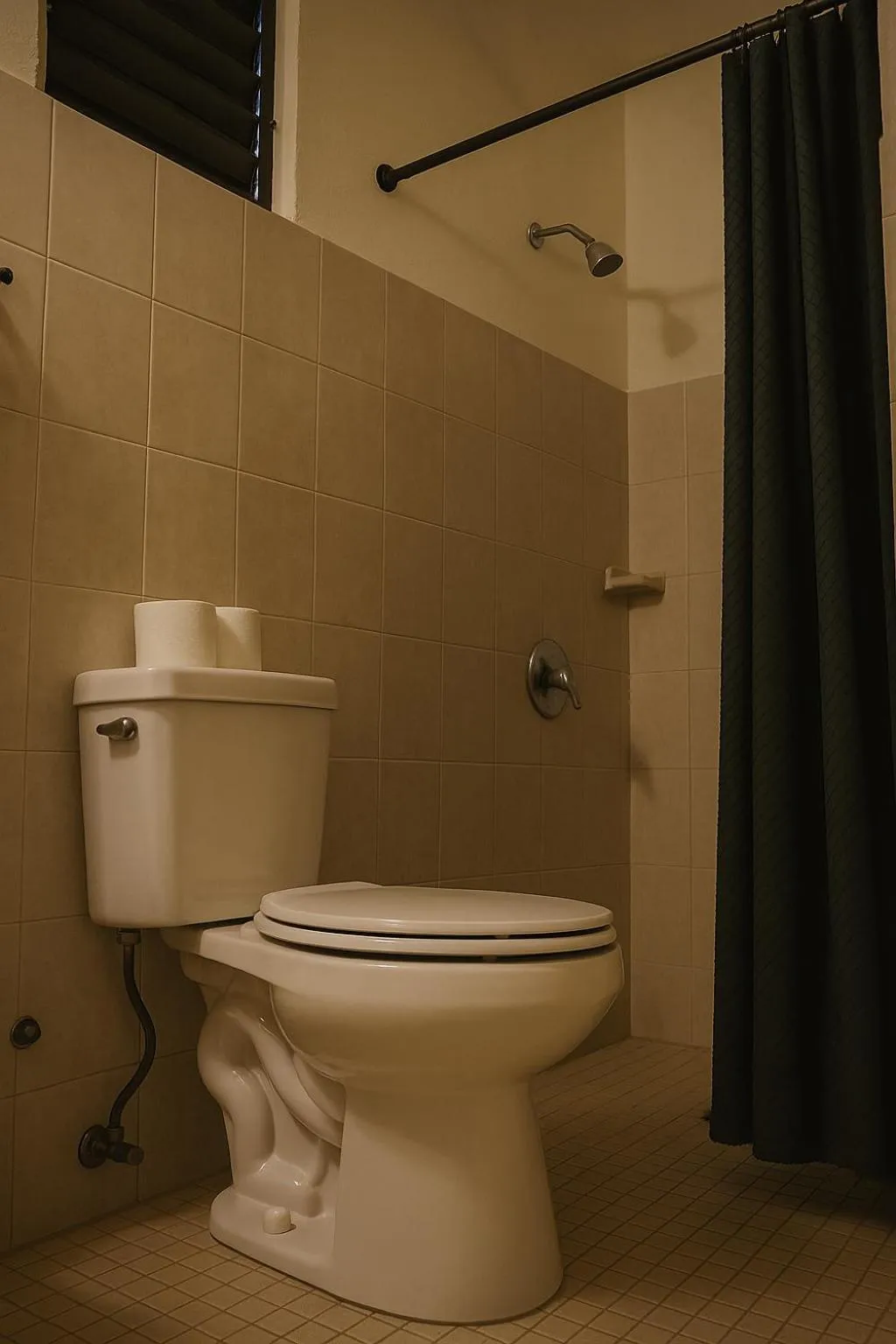 Toilet in El Oasis Hotel