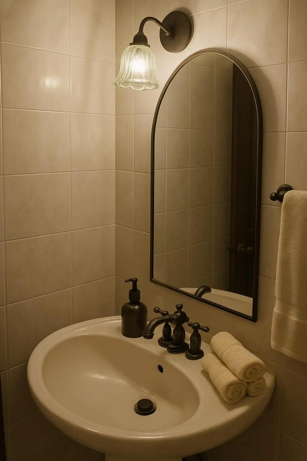 Bathroom in El Oasis Hotel