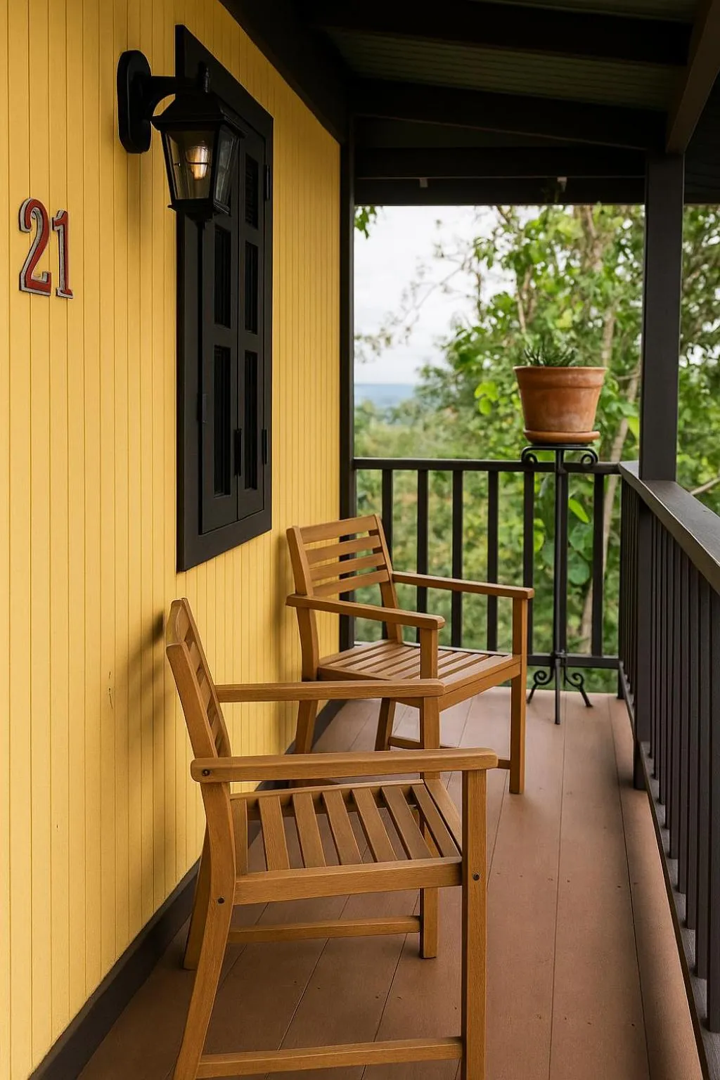 Balcony/Terrace in El Oasis Hotel