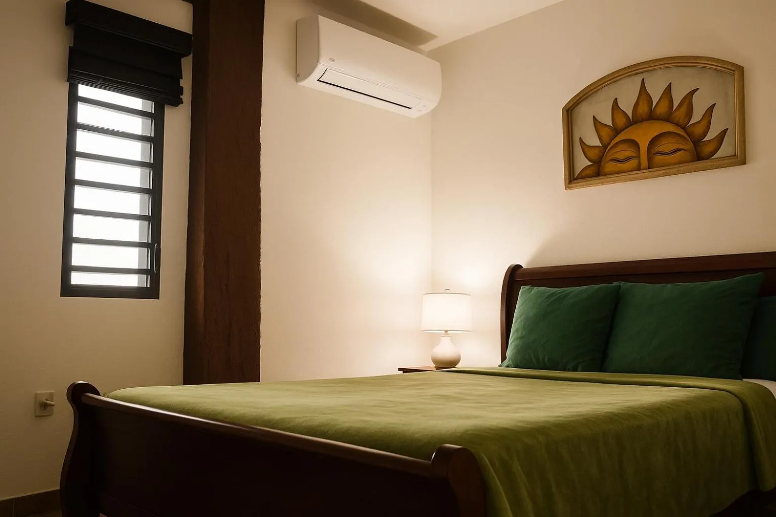 Bed in El Oasis Hotel