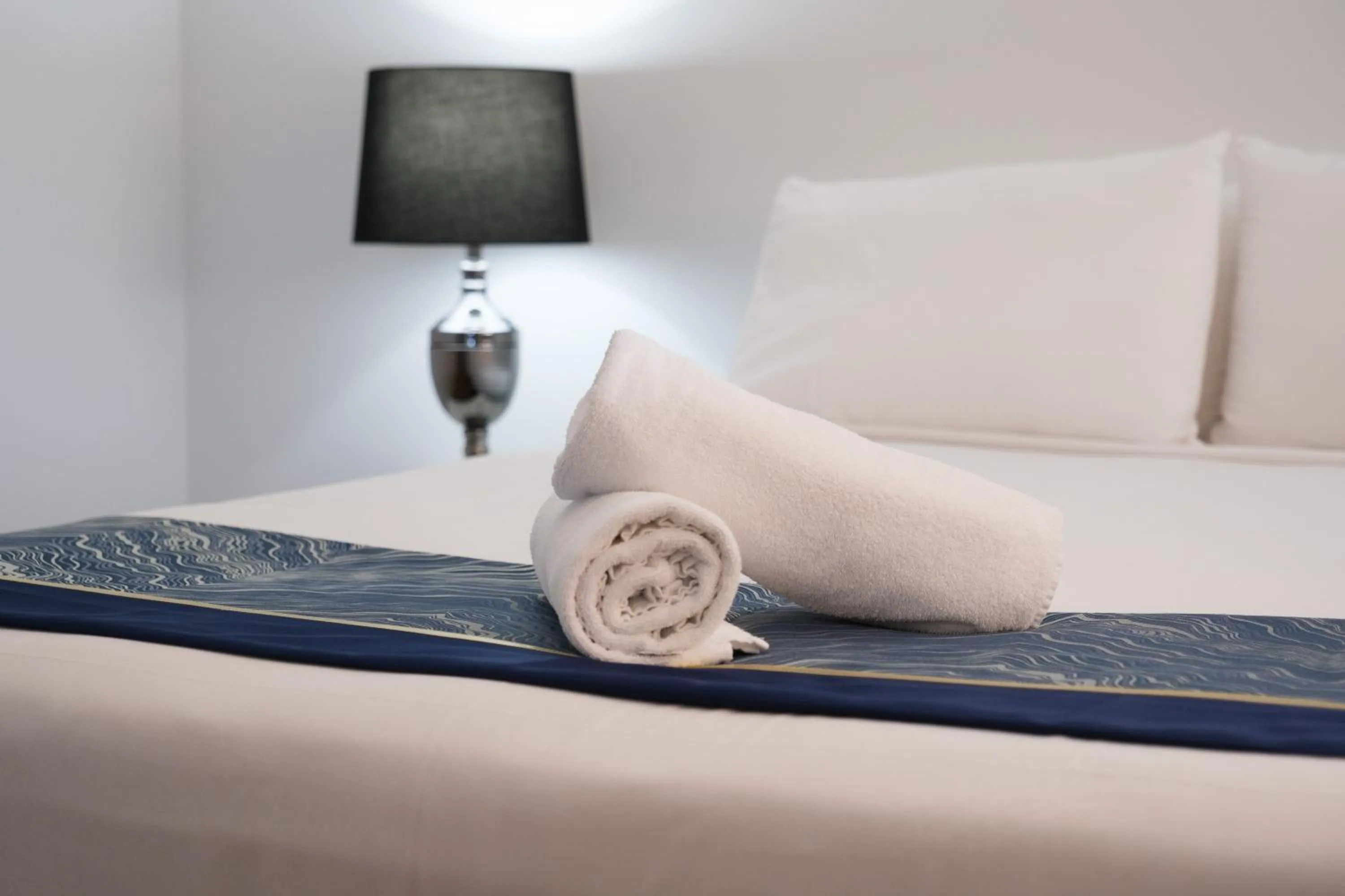 Bed in Stockmans Motel