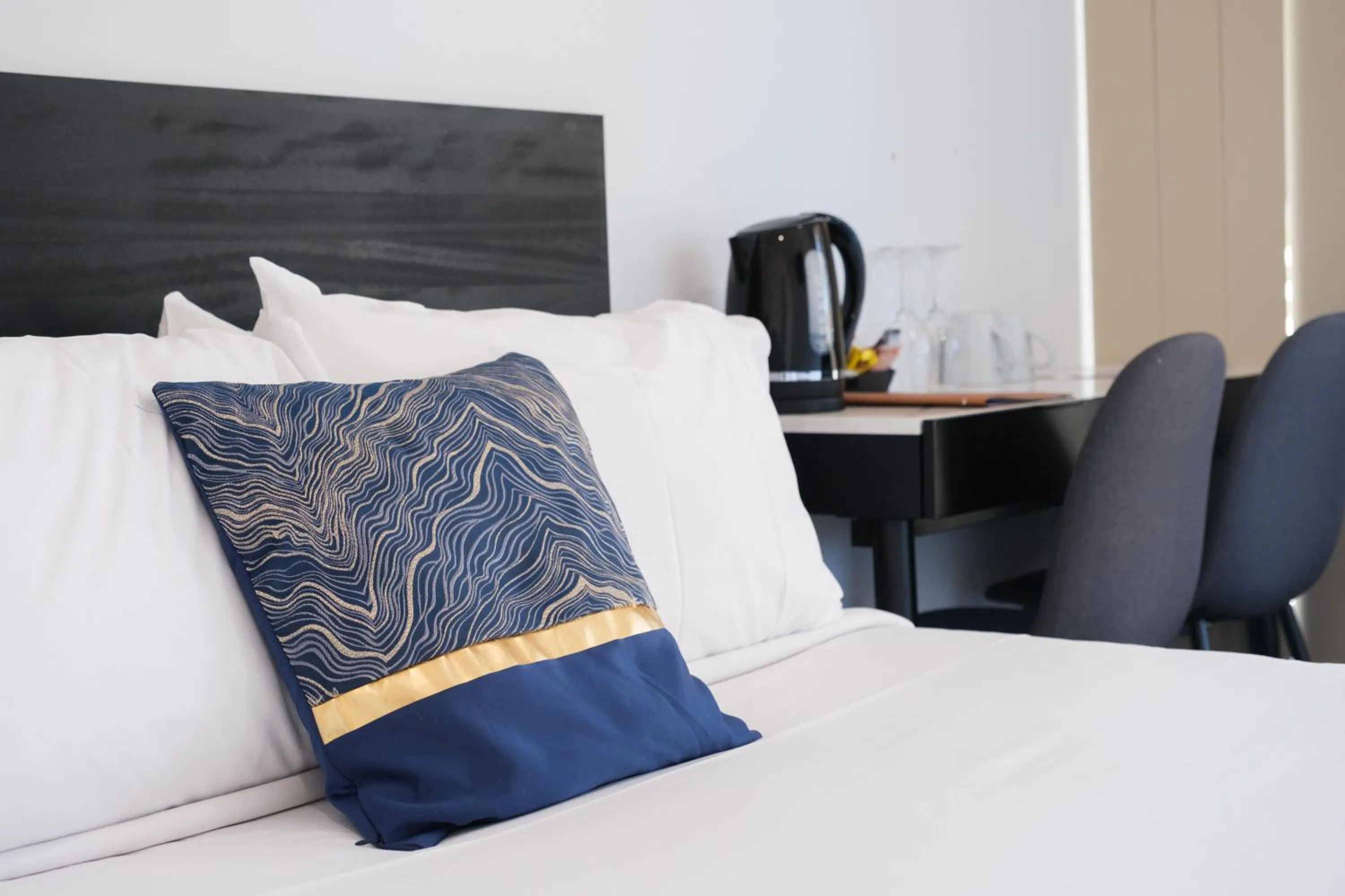 Bed in Stockmans Motel