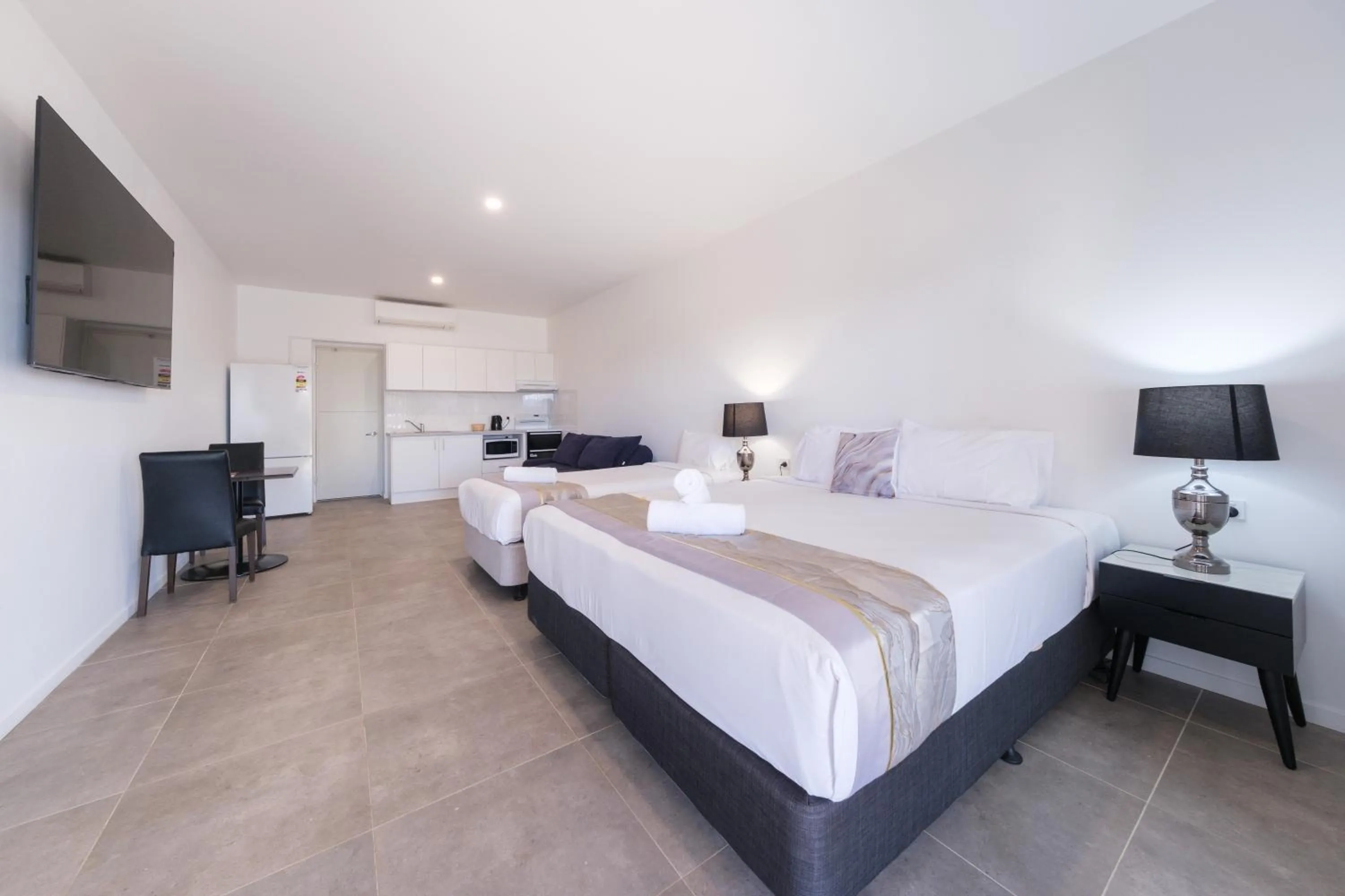 Bed in Stockmans Motel