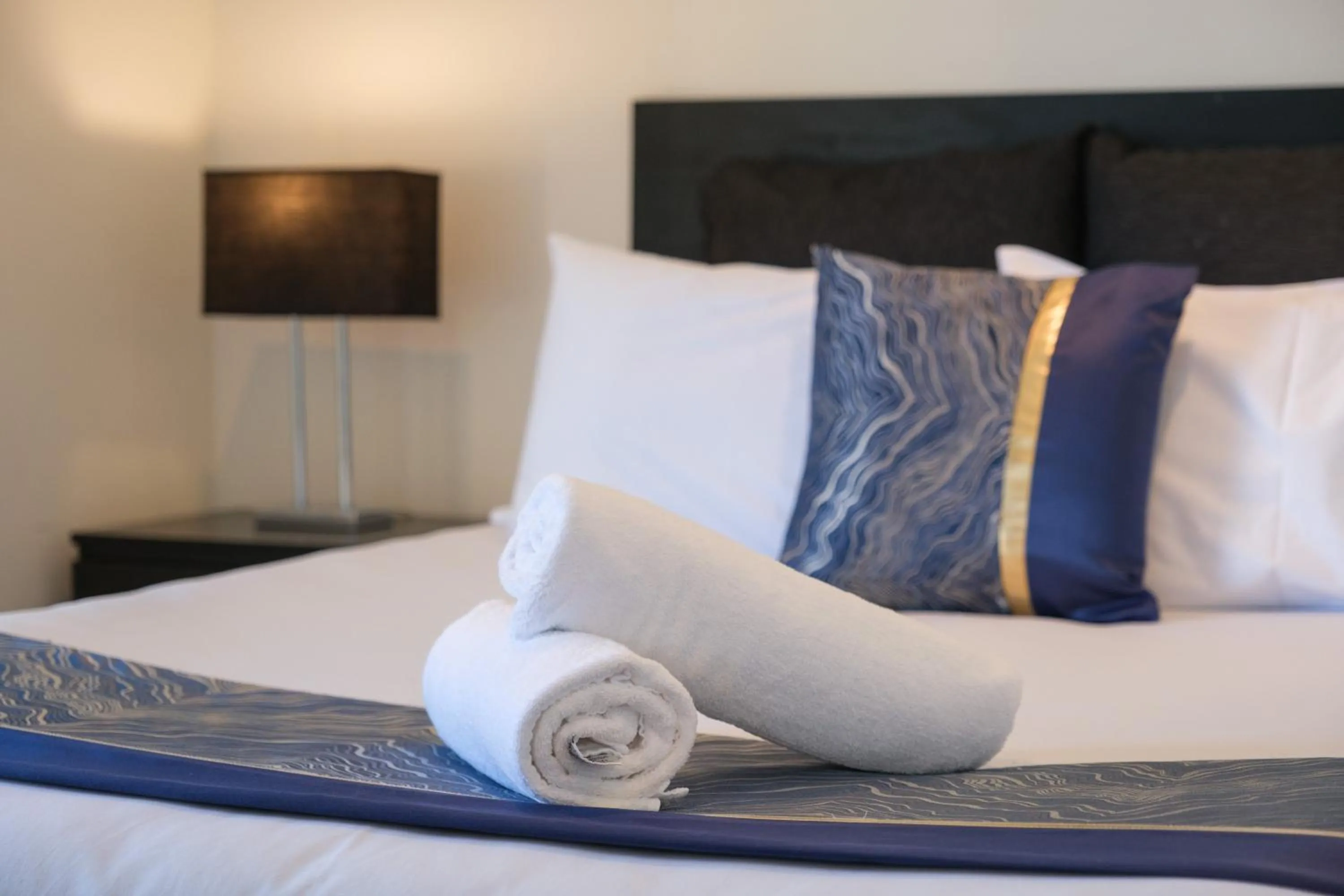 Bed in Stockmans Motel