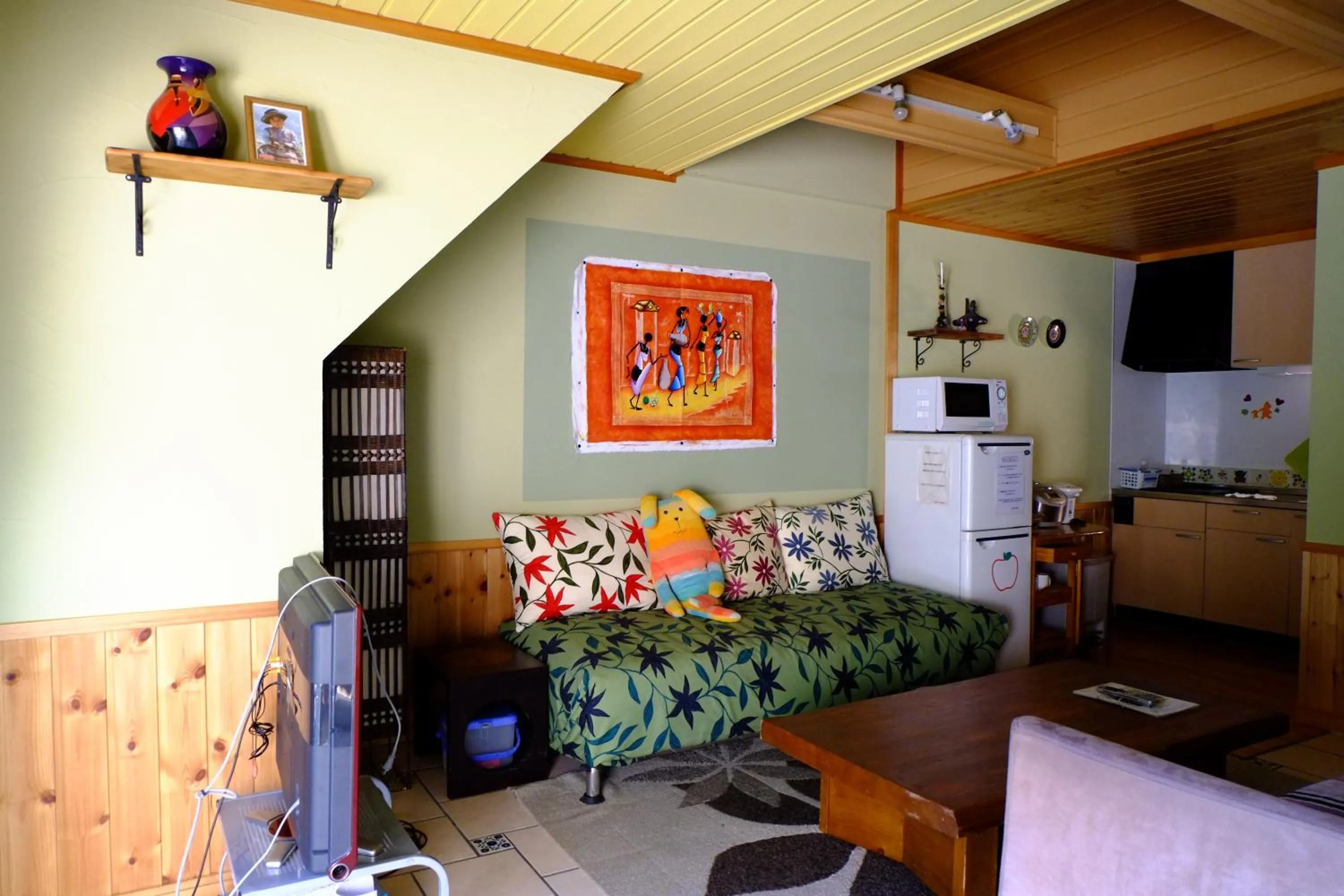 Seating area in La Posada