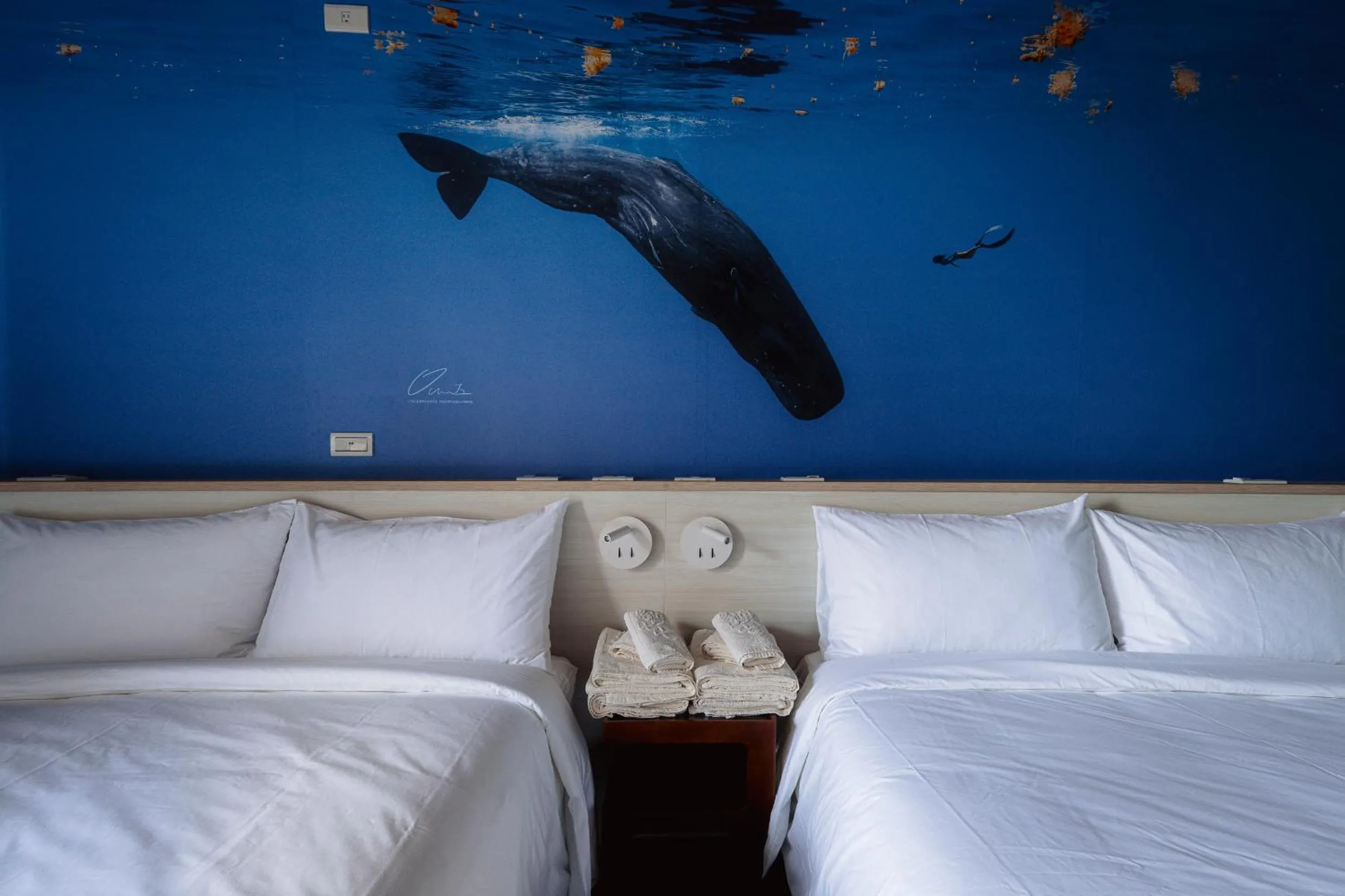 Photo of the whole room, Bed in Deep Blue 23 B&B
