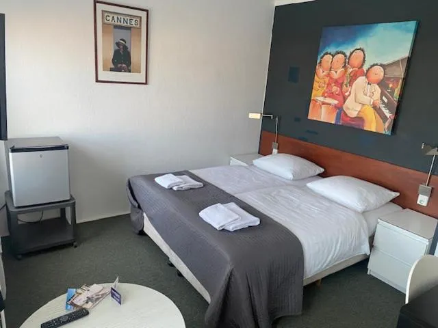 Bed in Hotel Anna