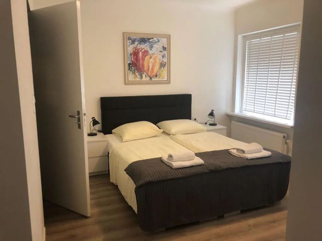 Bed in Hotel Anna