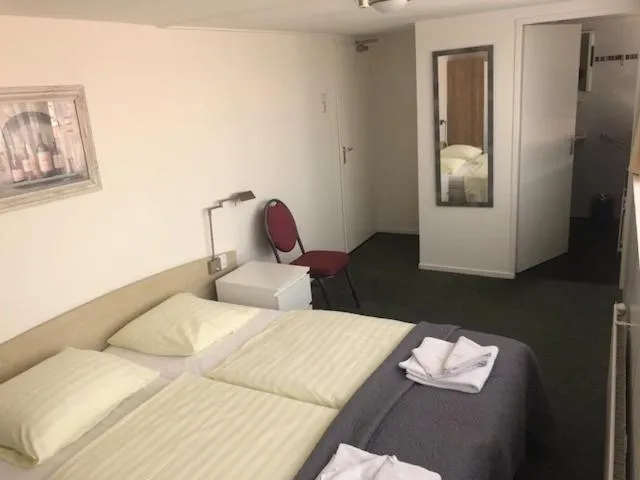 Bed in Hotel Anna