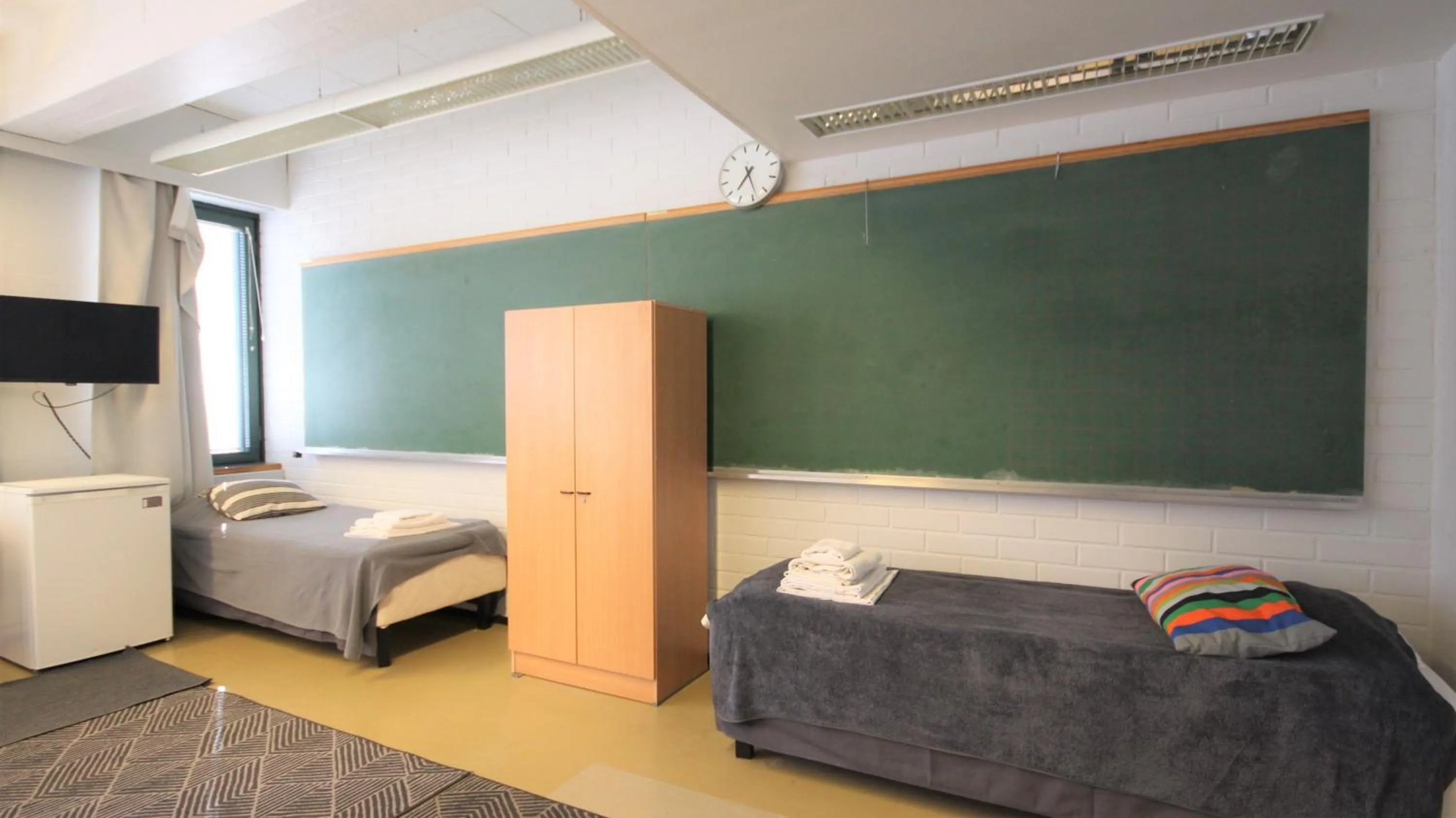 Bedroom, Bed in Forenom Hostel Espoo Otaniemi