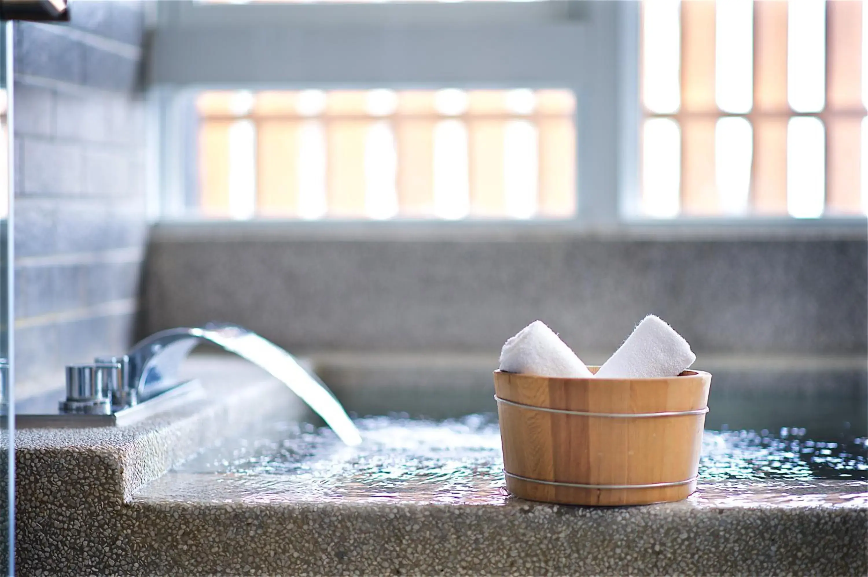 Hot Spring Bath in Just Sleep Jiao Xi