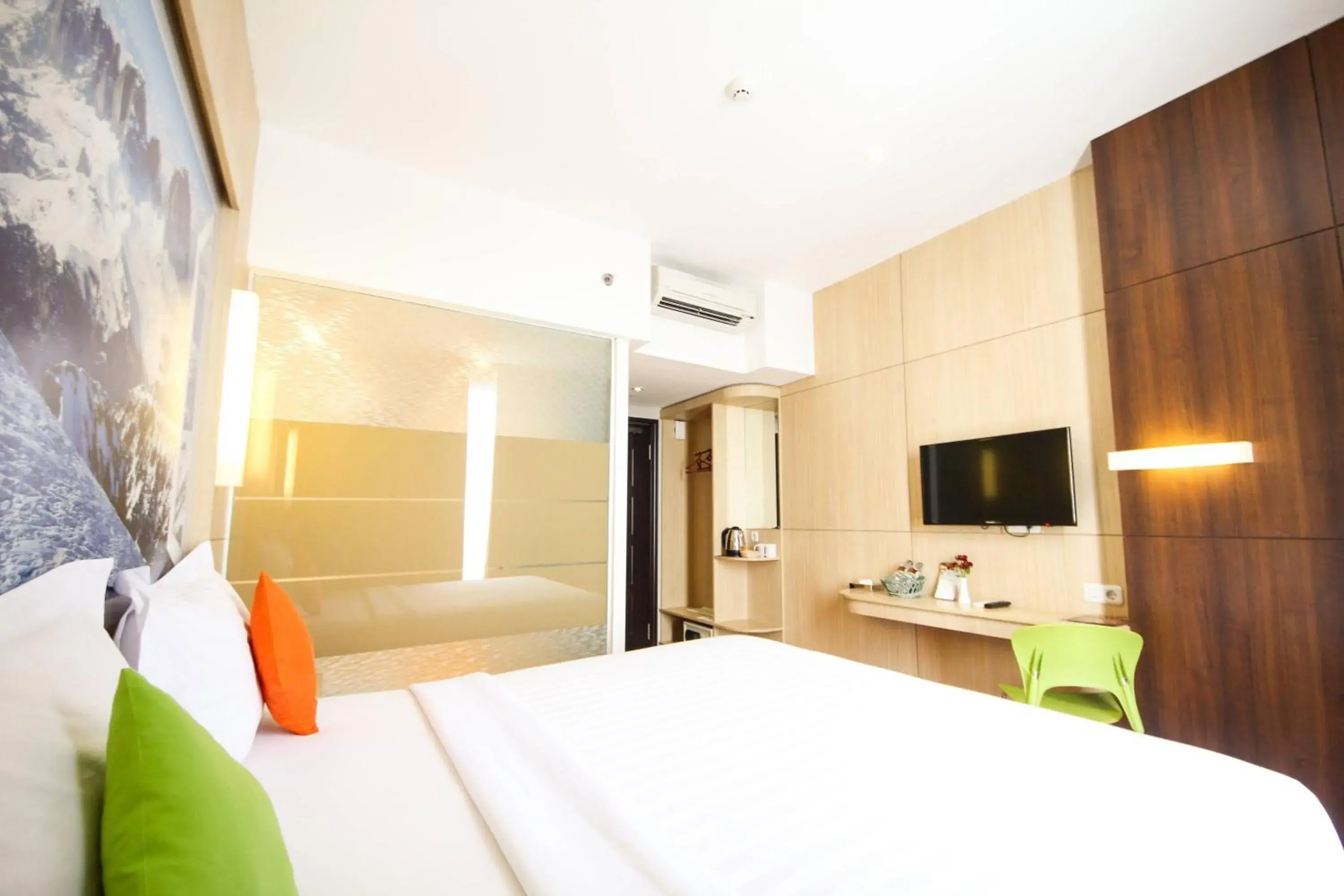 Bedroom, Bed in Tebu Hotel Bandung