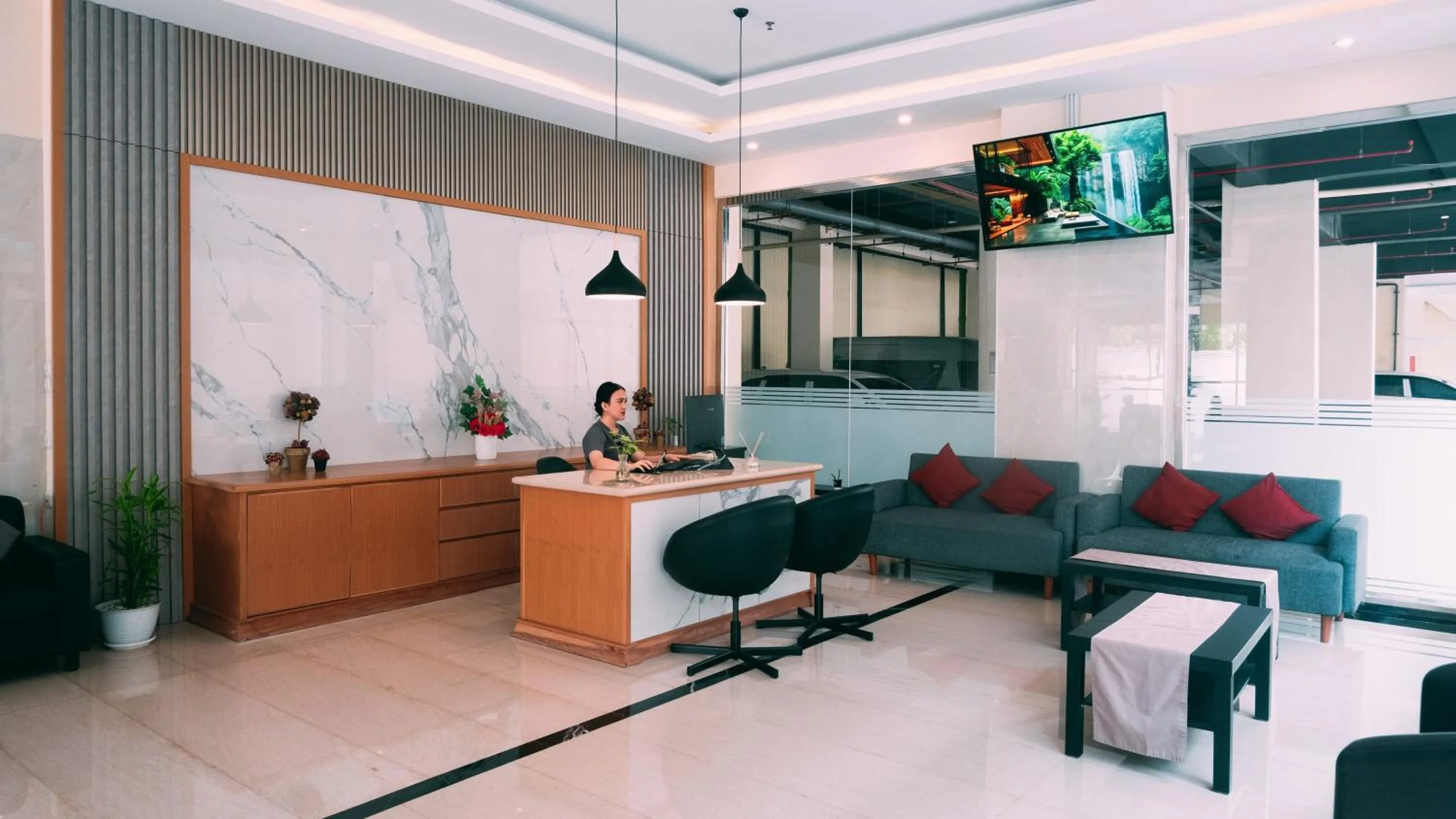 Lobby or reception in Tebu Hotel Bandung