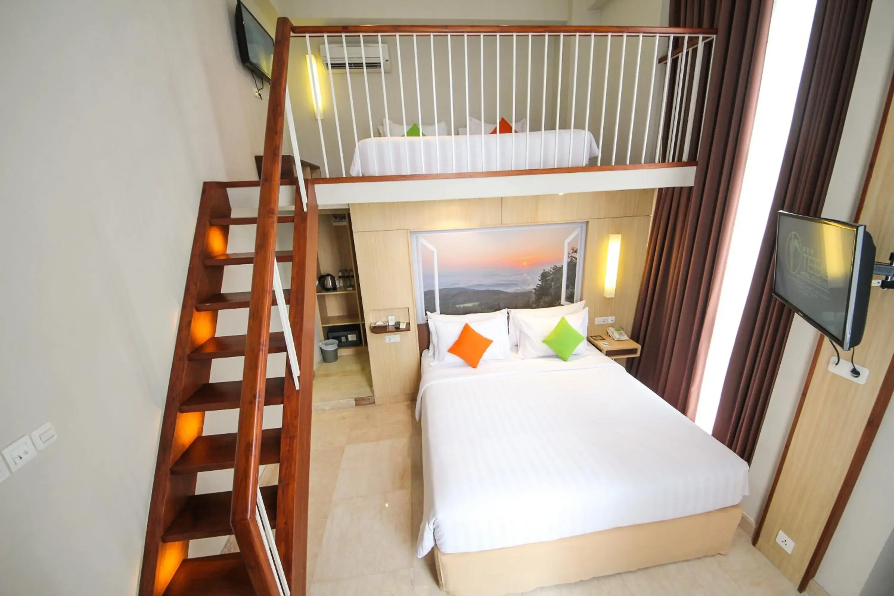 Bedroom, Bed in Tebu Hotel Bandung