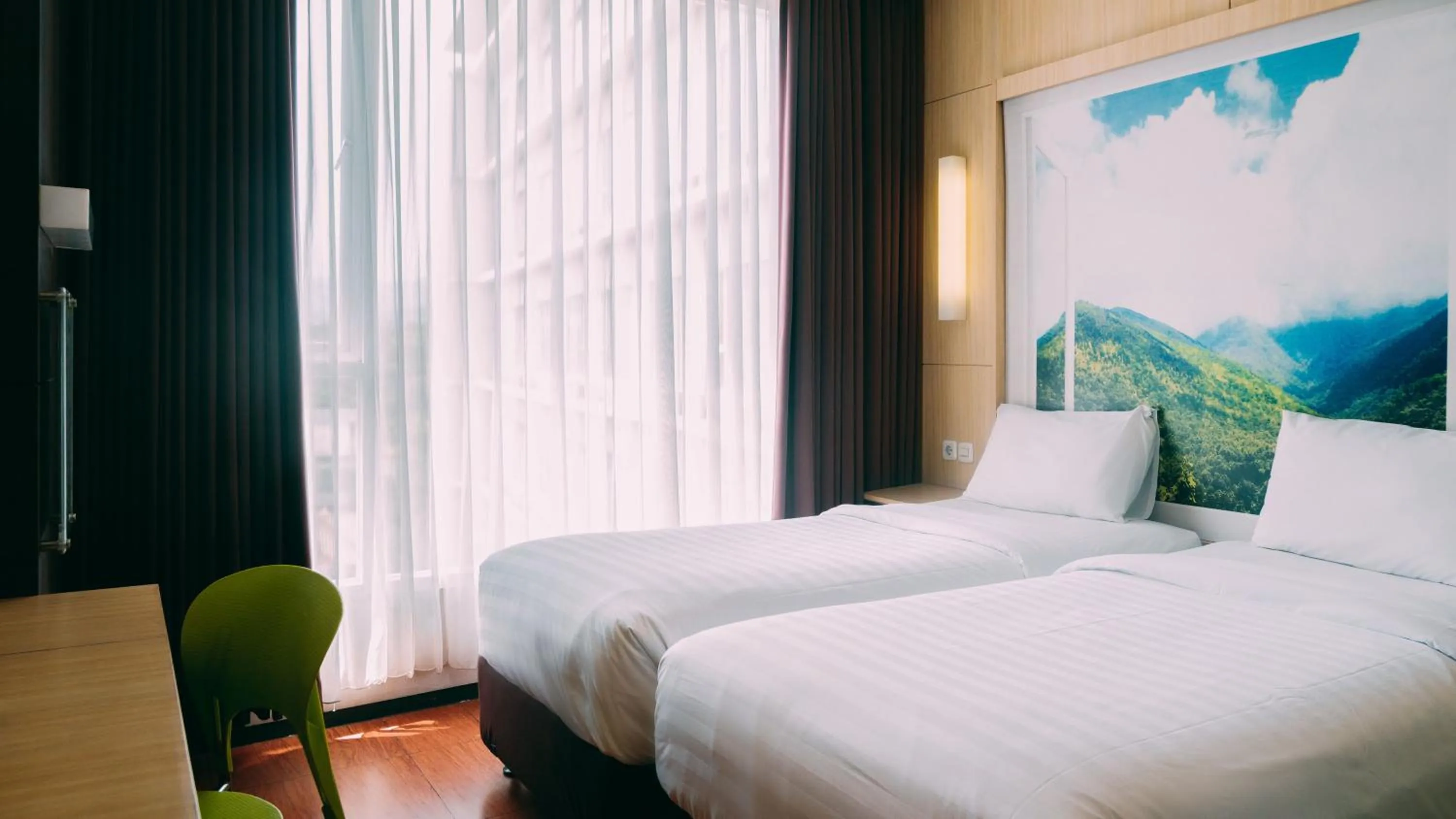 Bed in Tebu Hotel Bandung