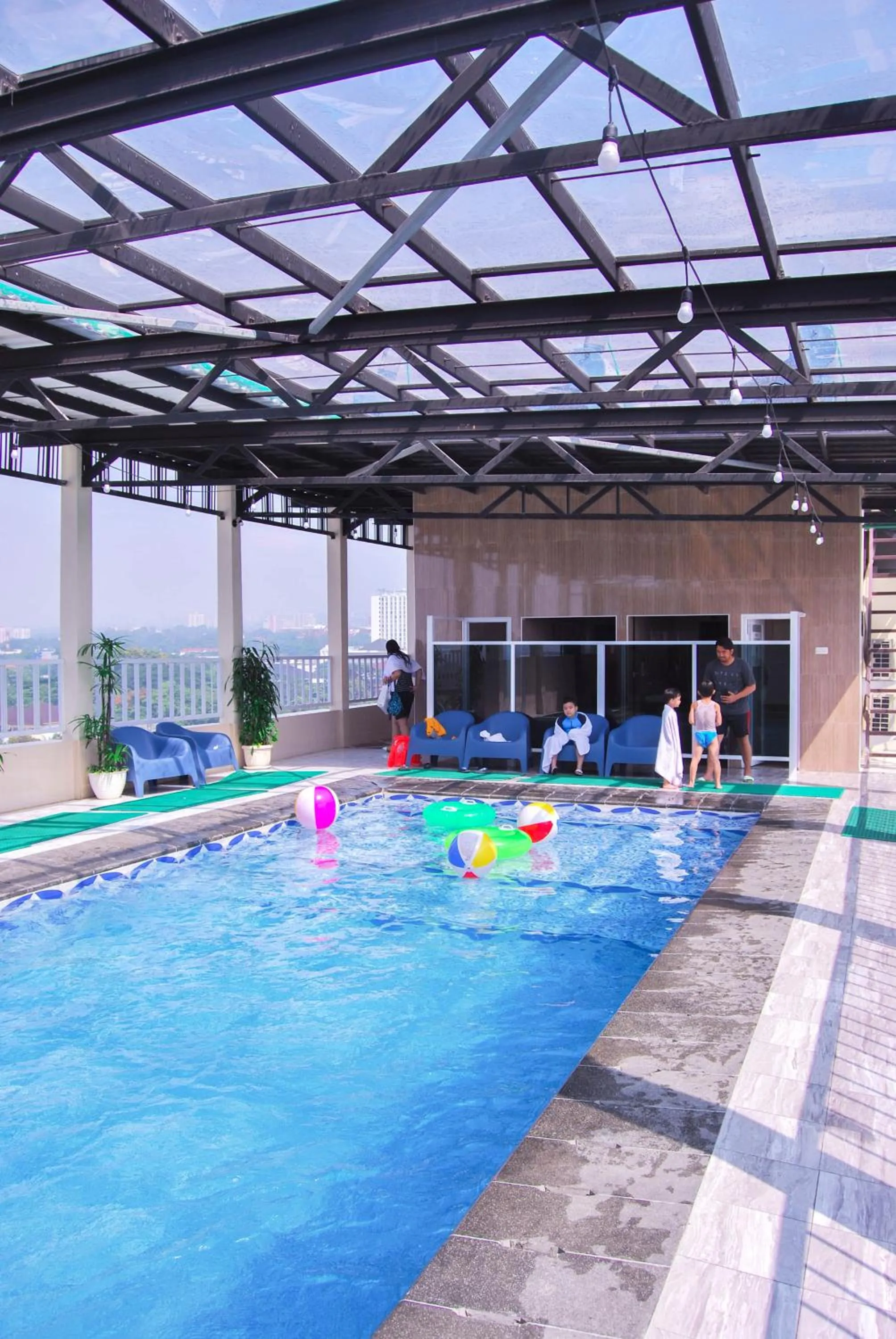 Swimming pool in Tebu Hotel Bandung