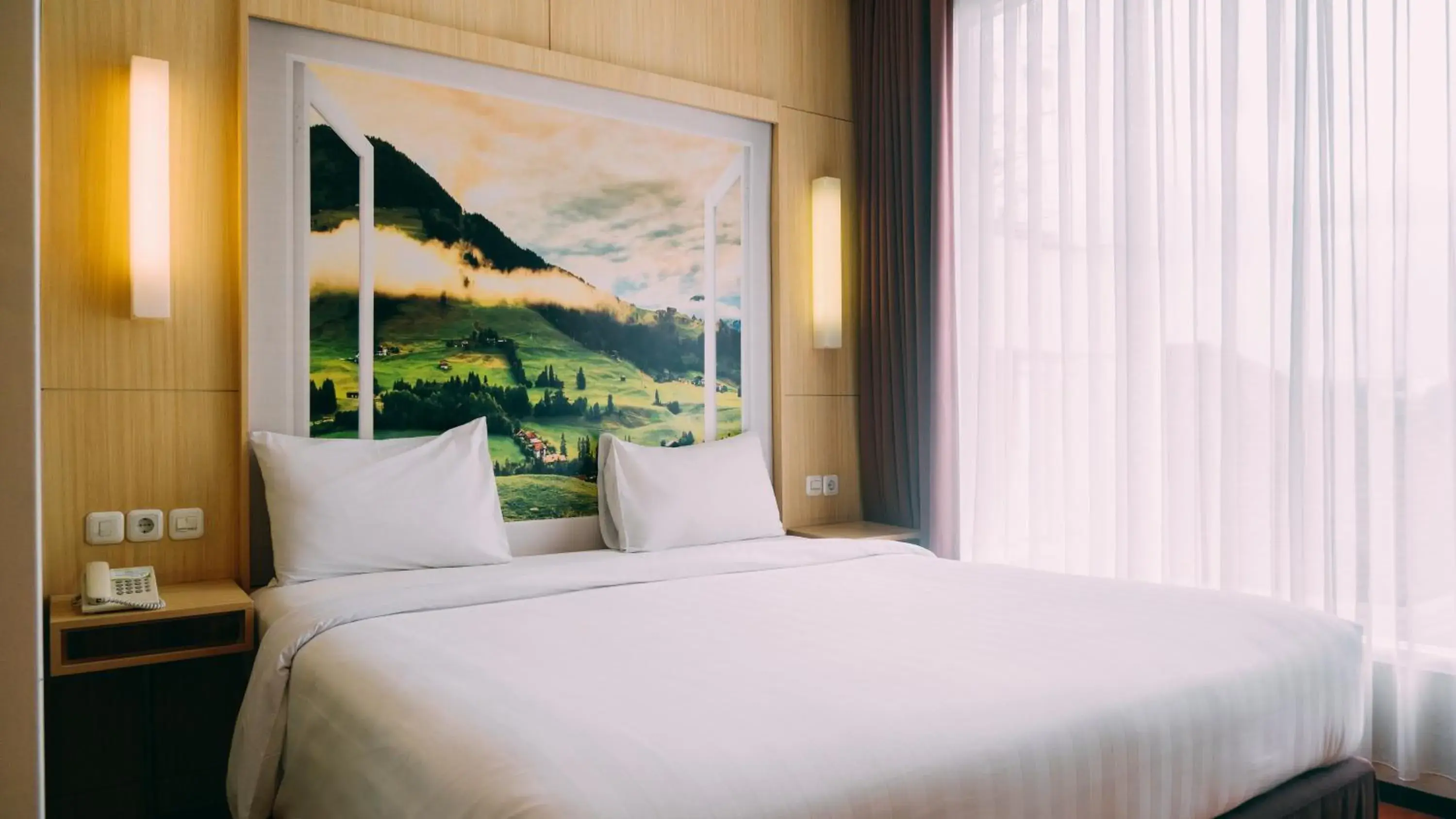 Superior Double Room in Tebu Hotel Bandung Superior Double Room in Tebu Hotel Bandung