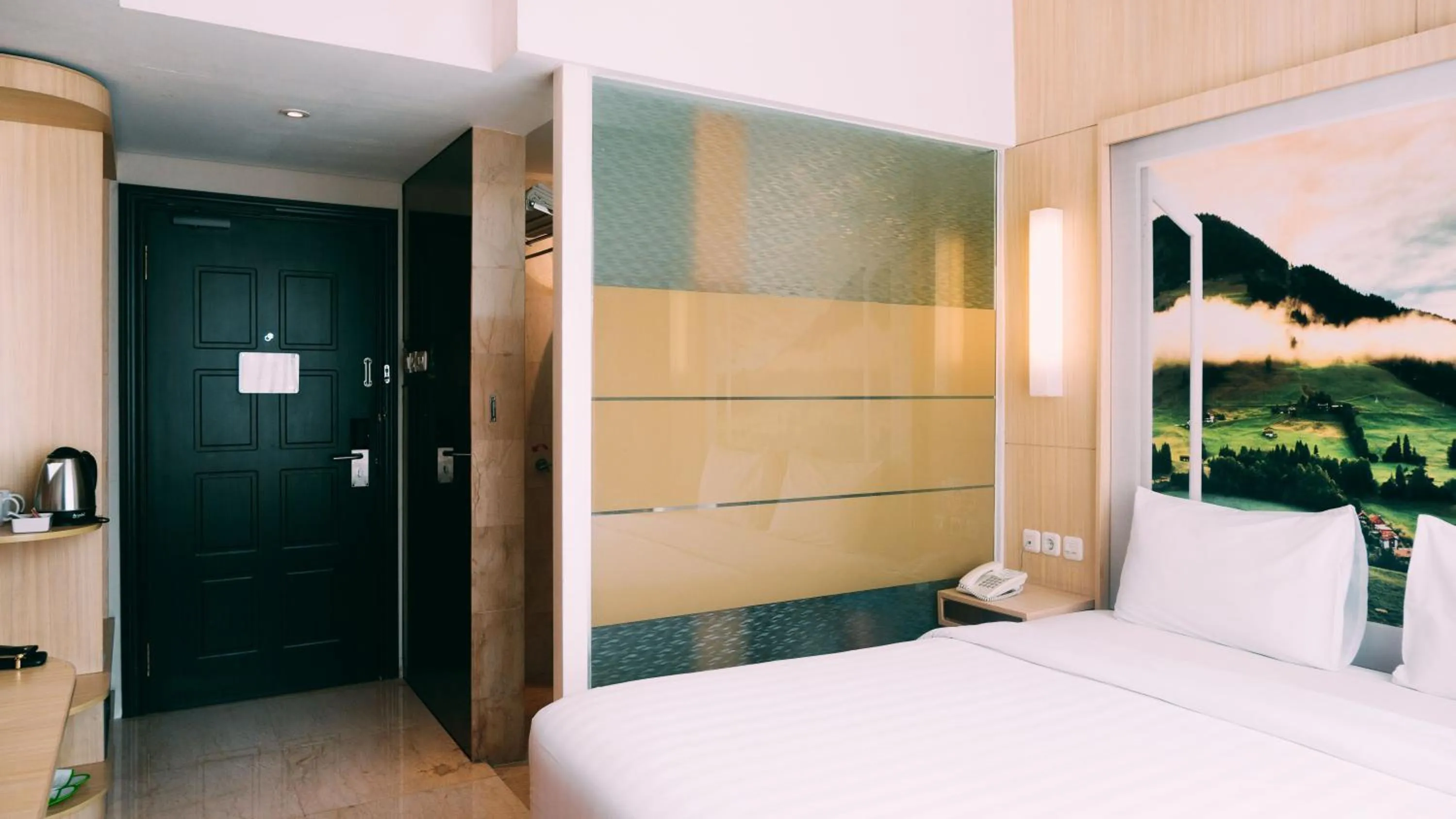 Bed in Tebu Hotel Bandung