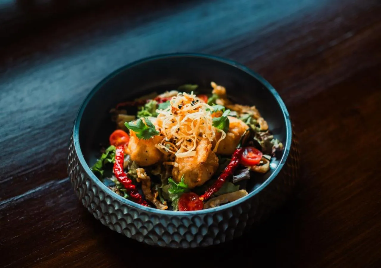 Food in Unagi Wooden Villas by Emana